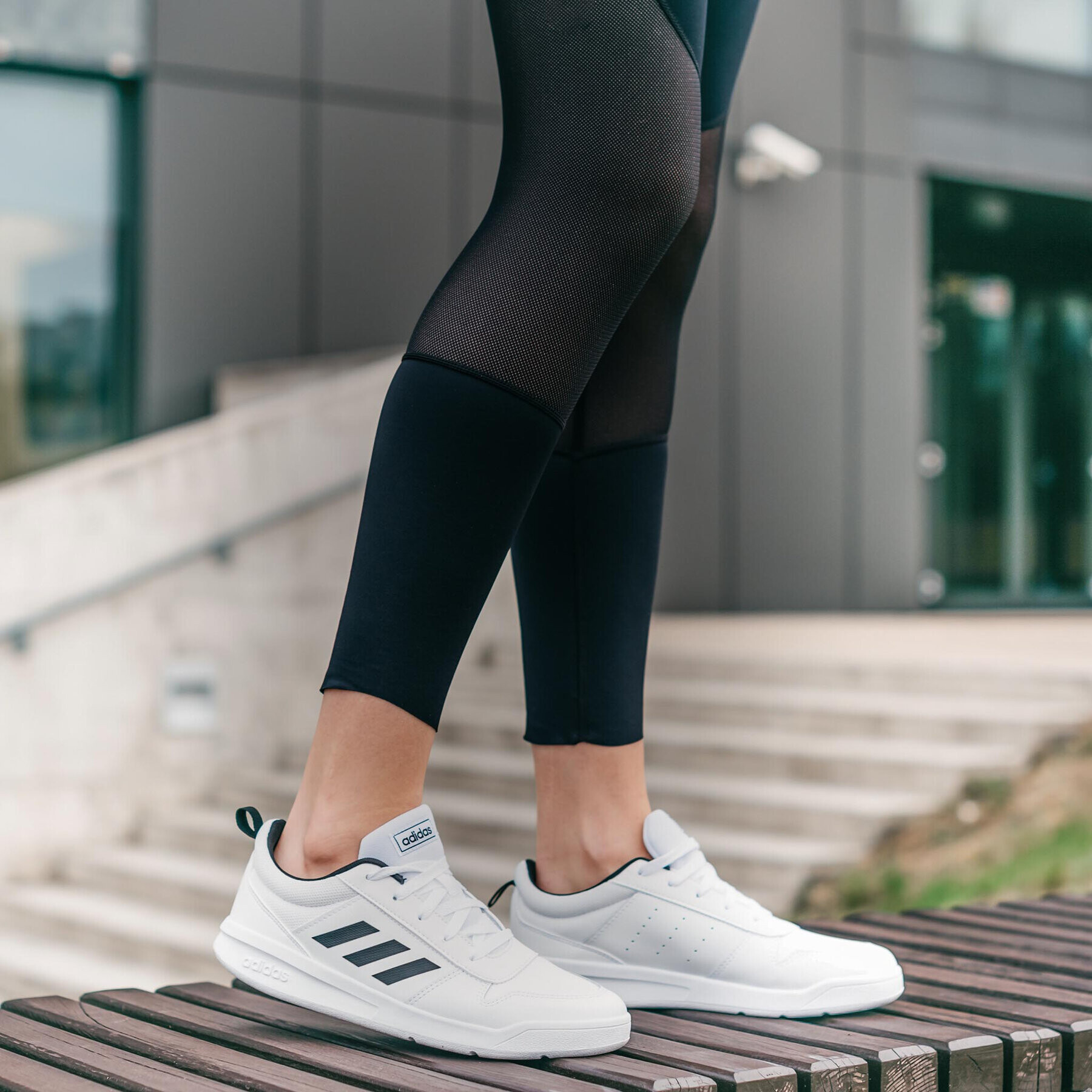 adidas Обувки Tensaur K EF1085 Бял - Pepit.bg