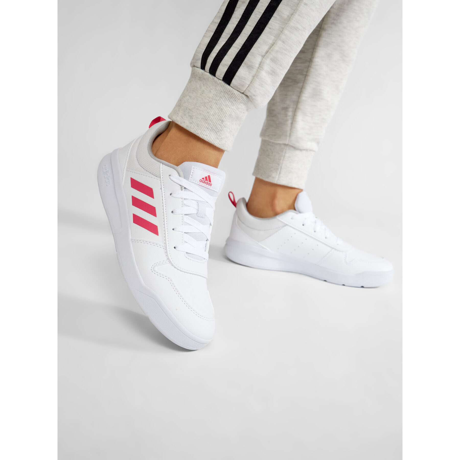 adidas Обувки Tensaur K S24034 Бял - Pepit.bg