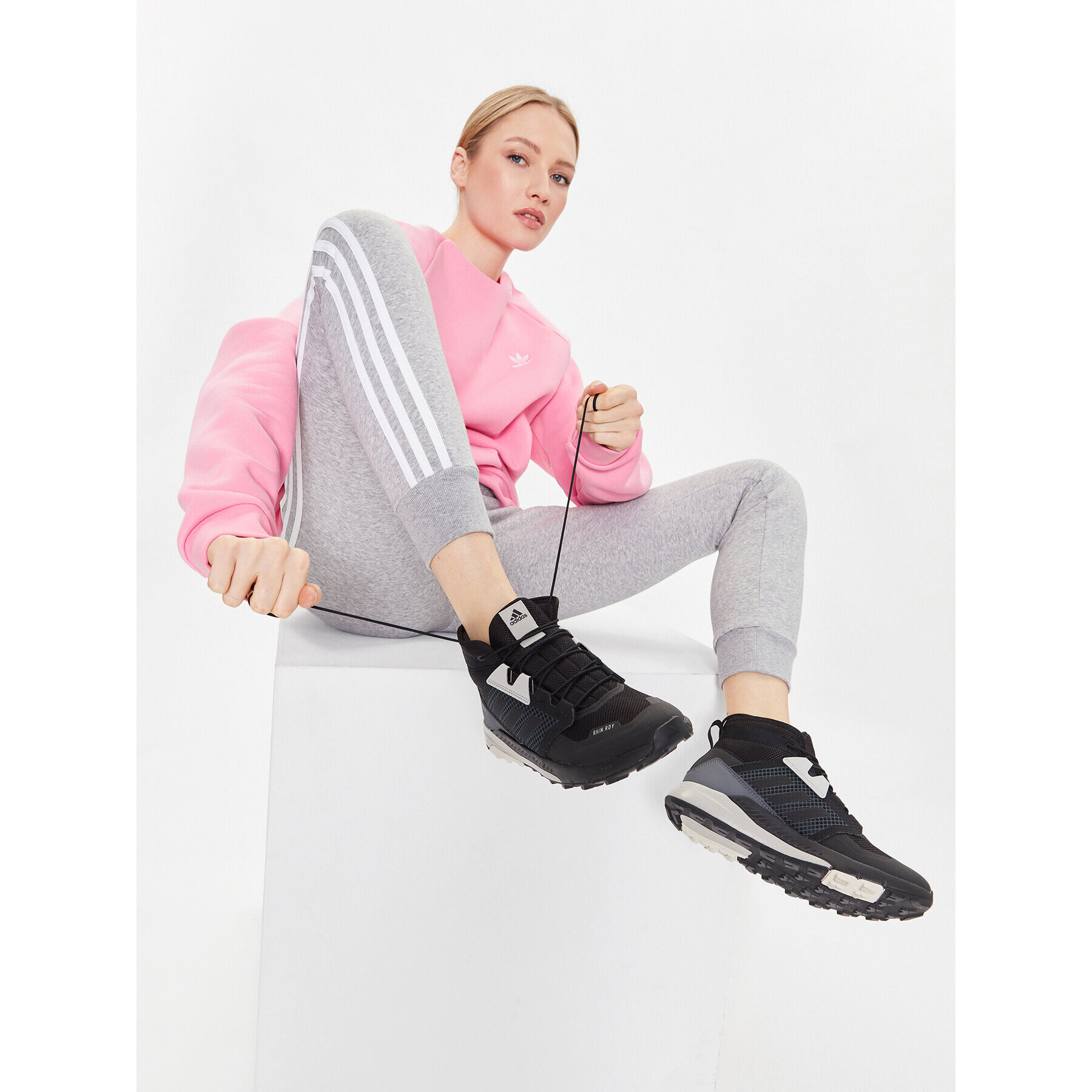 adidas Обувки Terrex Trailmaker Mid R.Rd FW9322 Черен - Pepit.bg