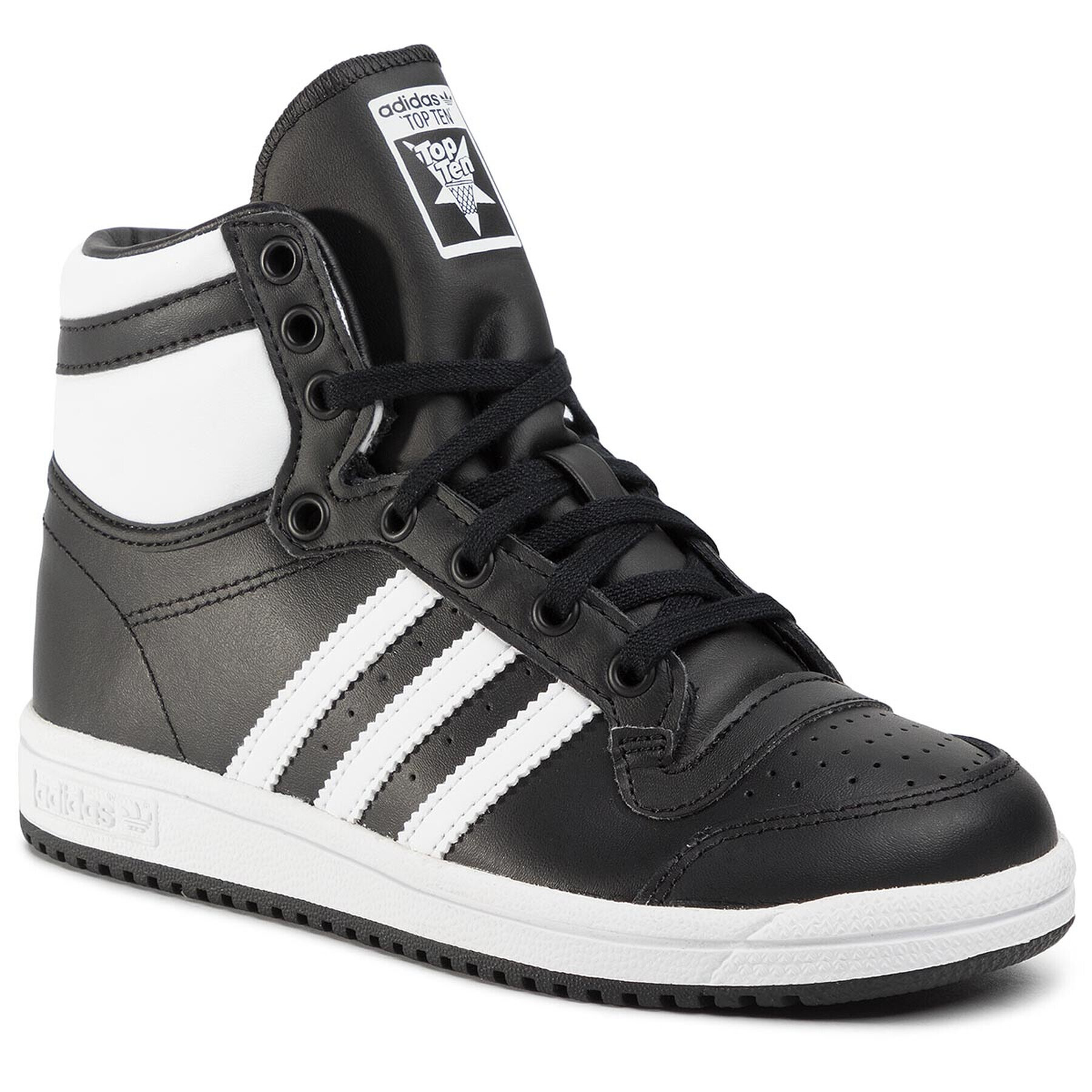 adidas Обувки Top Ten Hi I EF2906 Черен - Pepit.bg