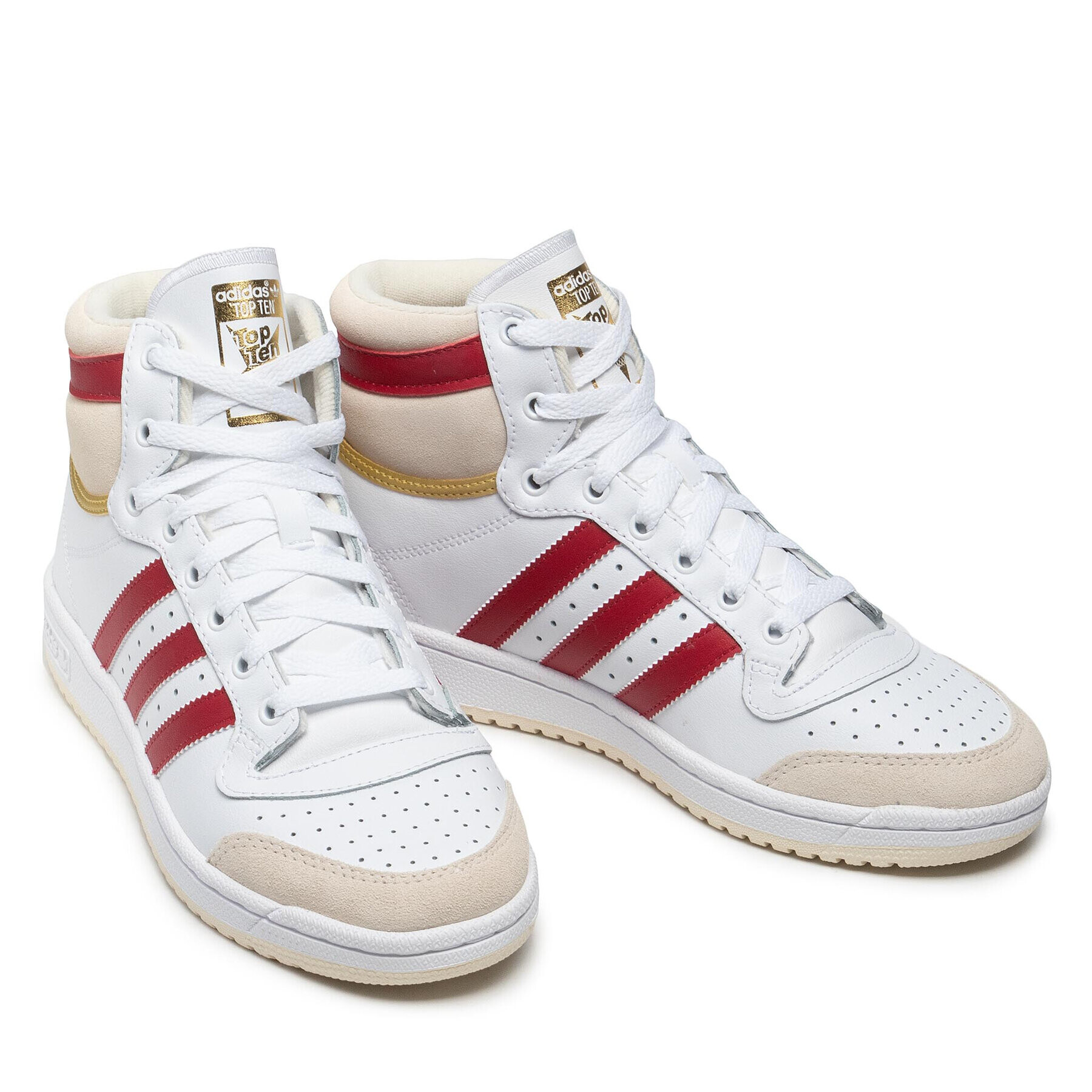 adidas Обувки Top Ten S24133 Бял - Pepit.bg