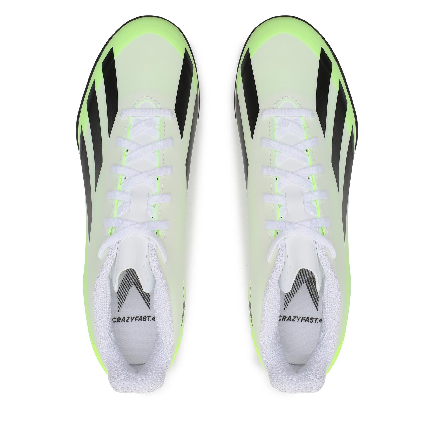 adidas Обувки X Crazyfast.4 Turf Boots IE1583 Бял - Pepit.bg