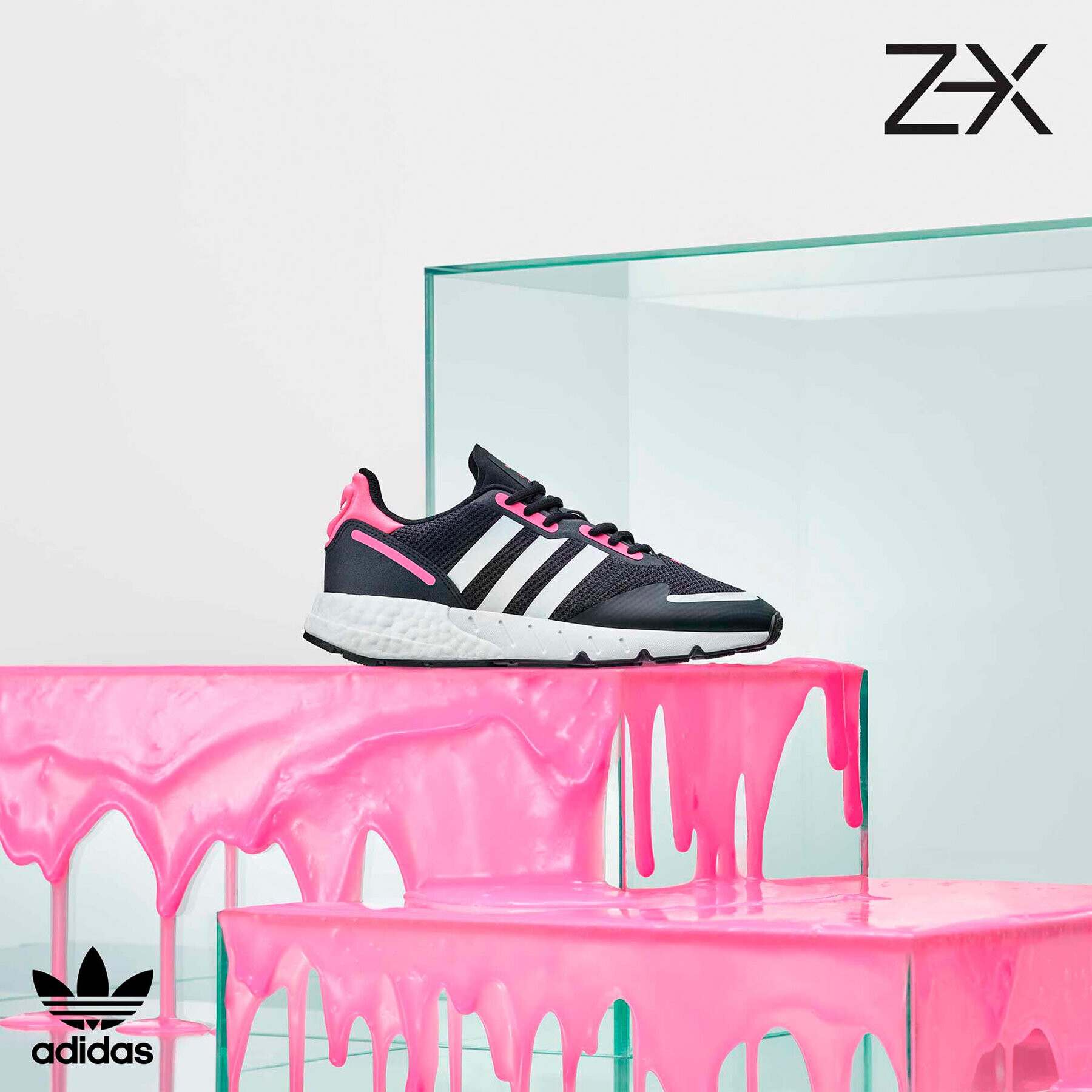 adidas Обувки Zx 1K Boost W FX6872 Черен - Pepit.bg