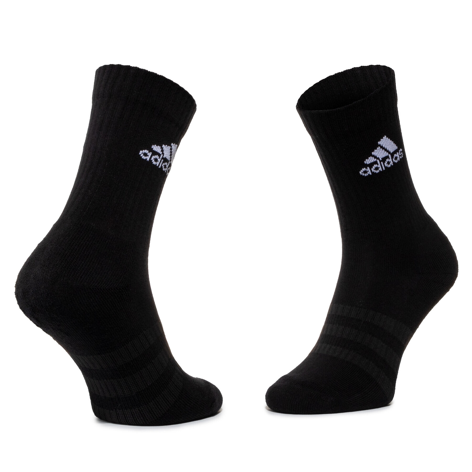 adidas Комплект 6 чифта къси чорапи унисекс Cush Crw 6Pp DZ9354 Черен - Pepit.bg