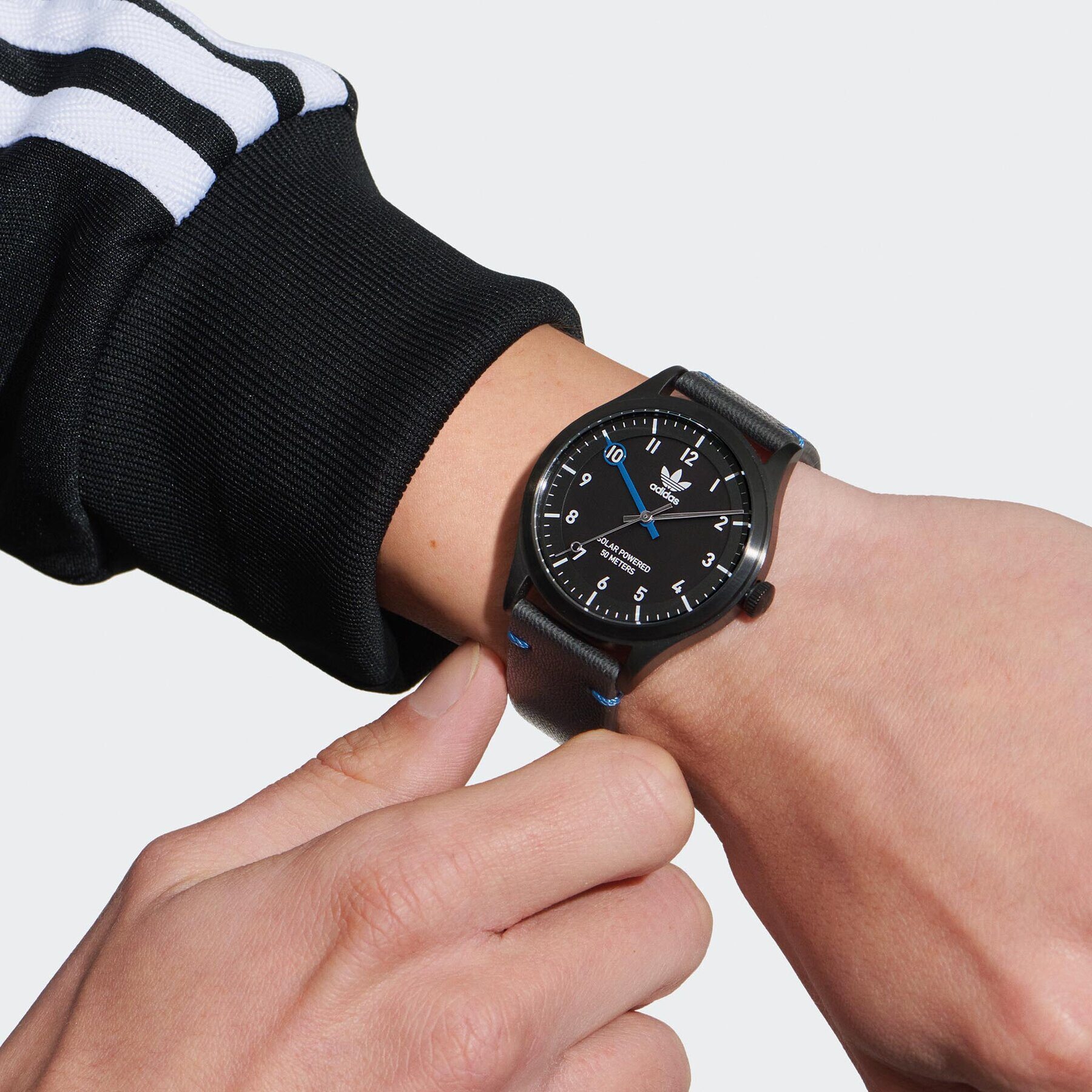 adidas Originals Часовник Project One Steel Watch AOST23046 Черен - Pepit.bg