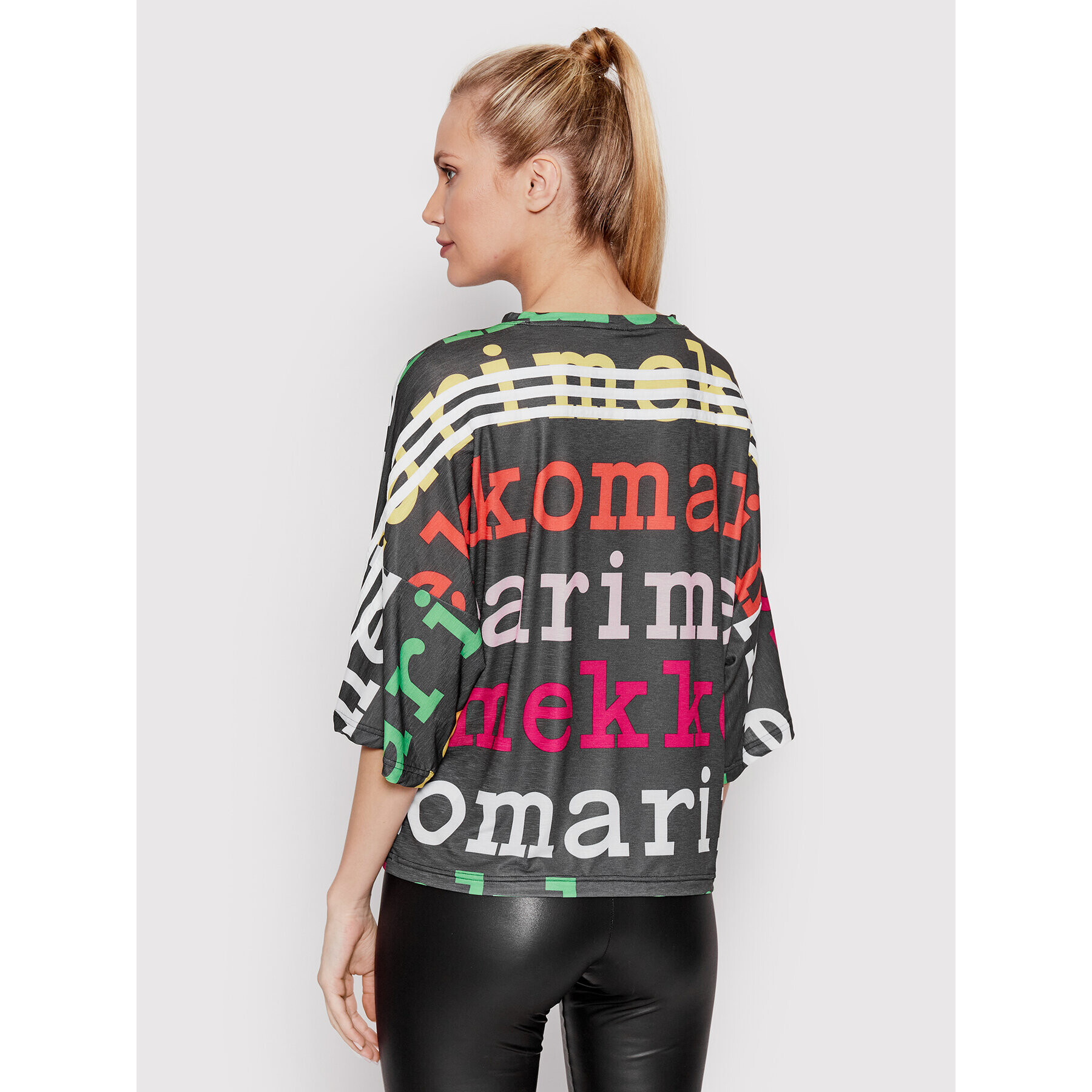 adidas Блуза MARIMEKKO HG6327 Черен Loose Fit - Pepit.bg