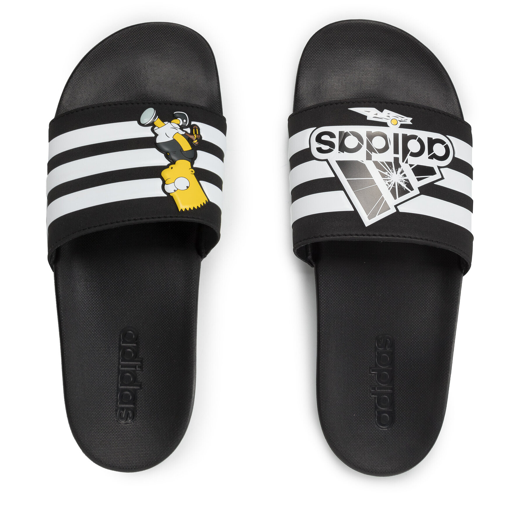 adidas Чехли adilette Comfort GV7349 Черен - Pepit.bg