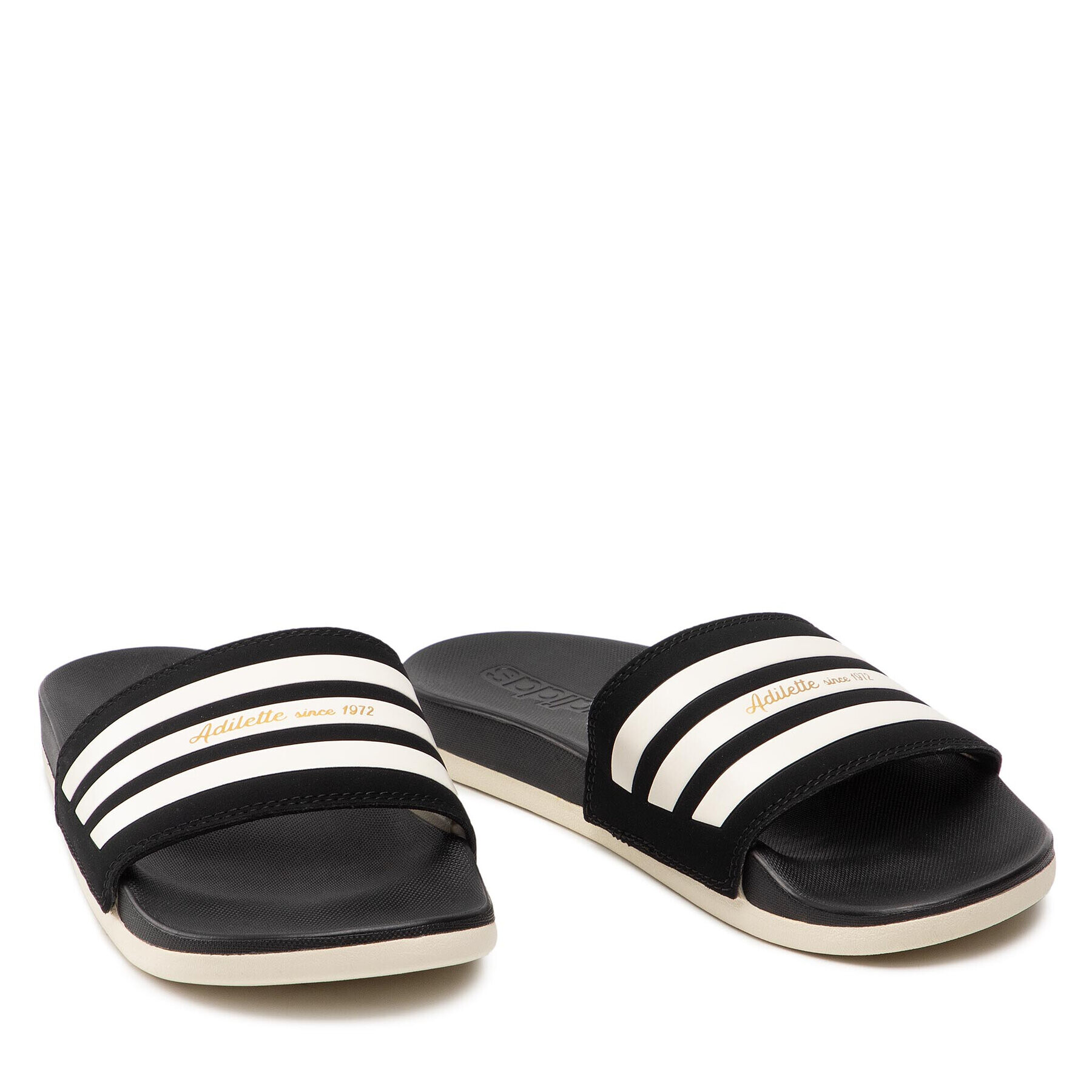 adidas Чехли adilette Comfort GW5966 Черен - Pepit.bg