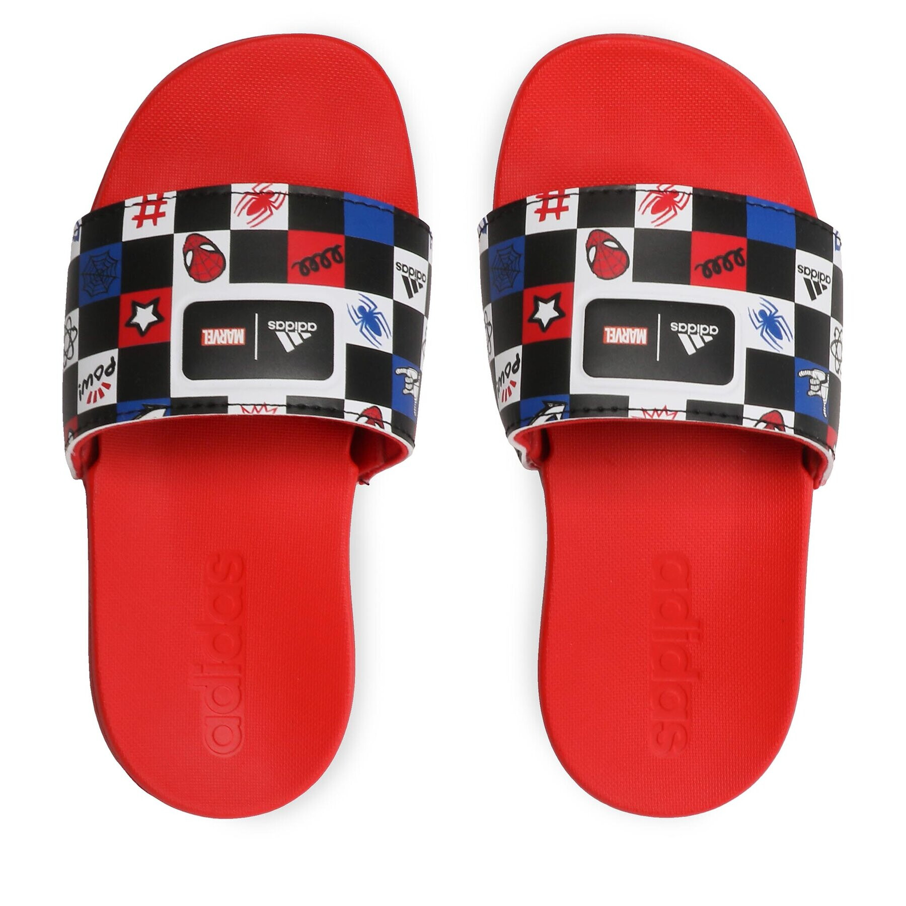 adidas Чехли adilette Comfort Spiderma HP7758 Цветен - Pepit.bg