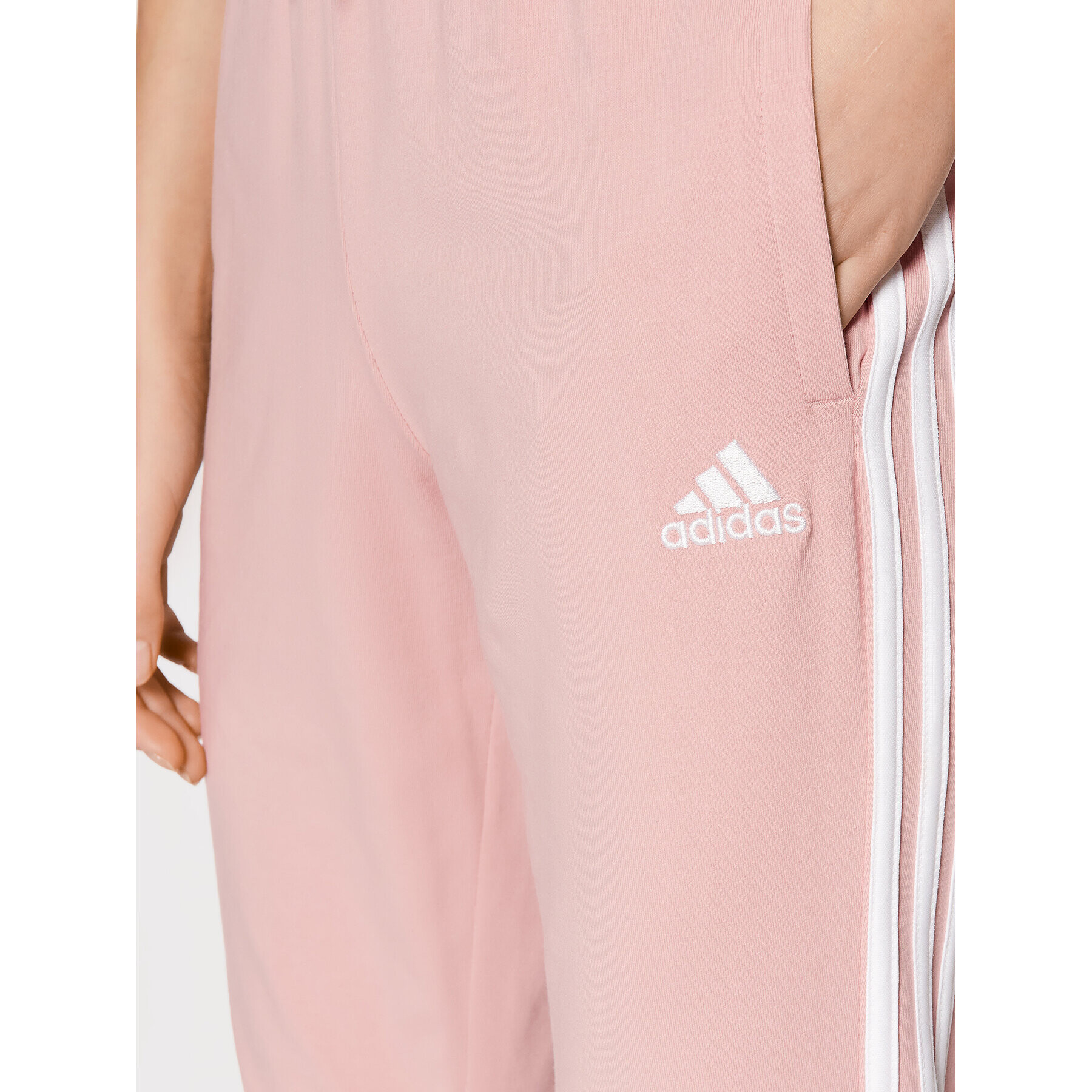 adidas Долнище анцуг Essentials HD4272 Розов Slim Fit - Pepit.bg