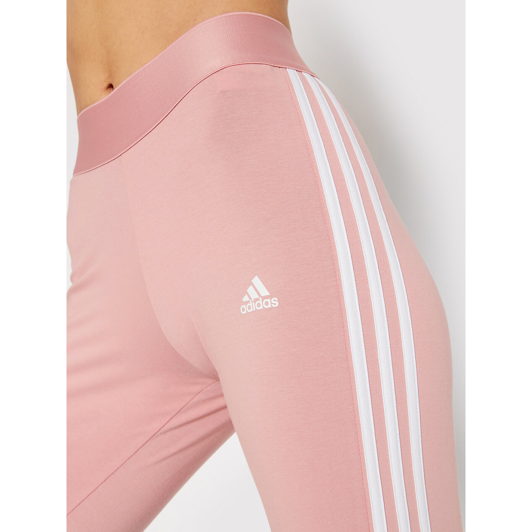 adidas Performance Клин Loungewear Essentials 3-Stripes HD1828 Розов Tight Fit - Pepit.bg