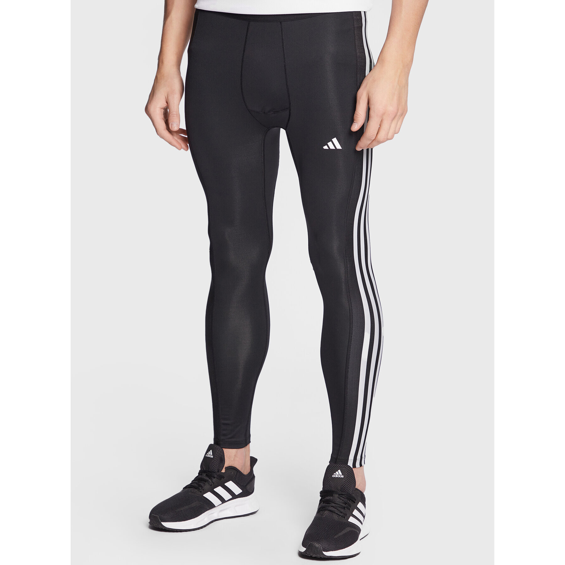 adidas Клин Techfit 3-Stripes Training HD3530 Черен Slim Fit - Pepit.bg