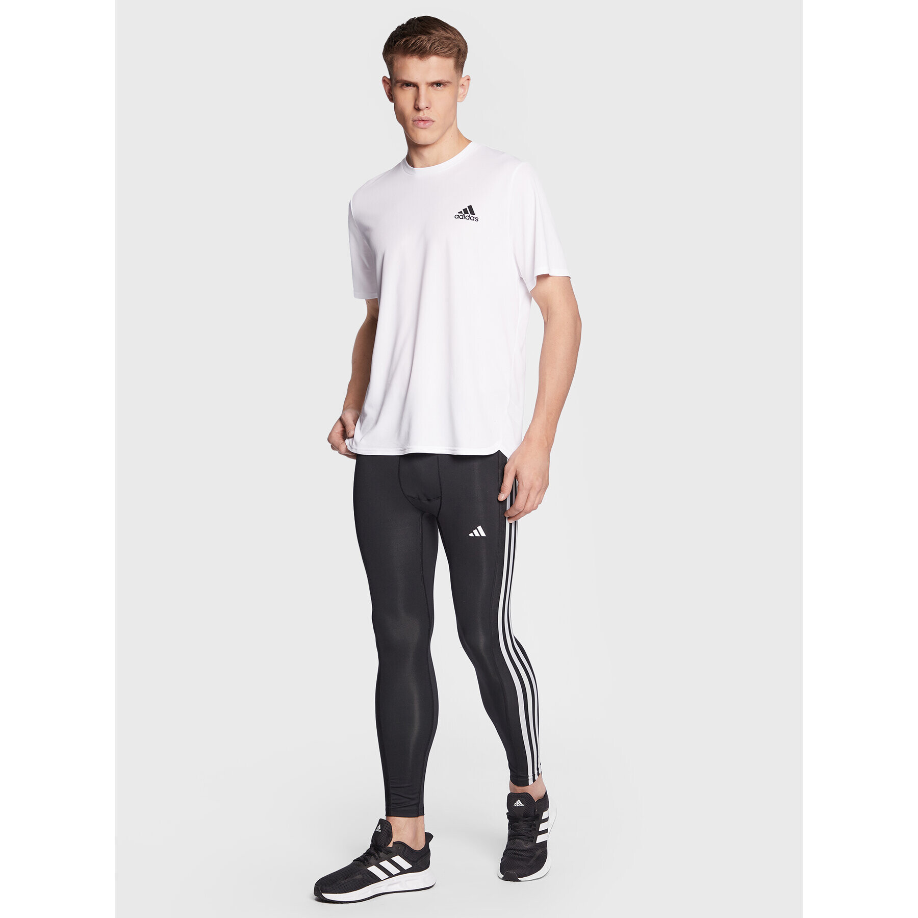adidas Клин Techfit 3-Stripes Training HD3530 Черен Slim Fit - Pepit.bg