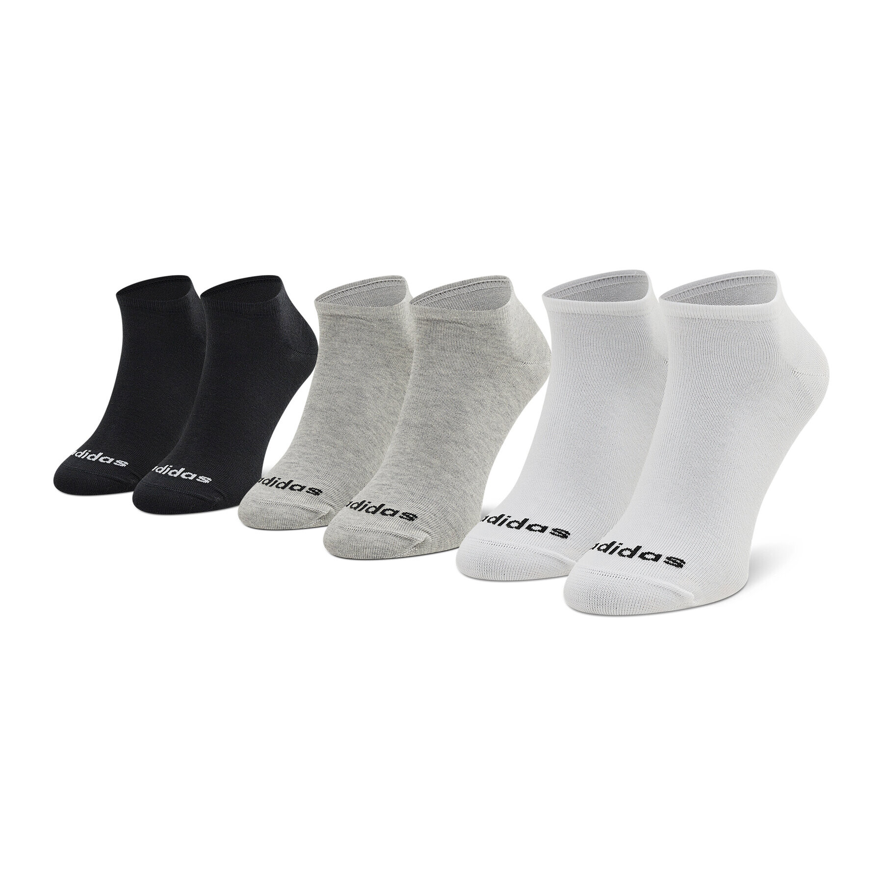 adidas Комплект 3 чифта къси чорапи унисекс Low Cut 3PP GE6137 Цветен - Pepit.bg