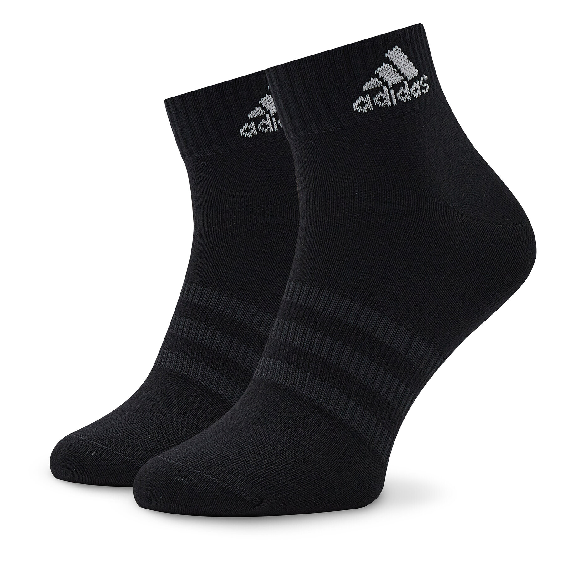 adidas Комплект 6 чифта къси чорапи унисекс Thin And Light IC1293 Черен - Pepit.bg