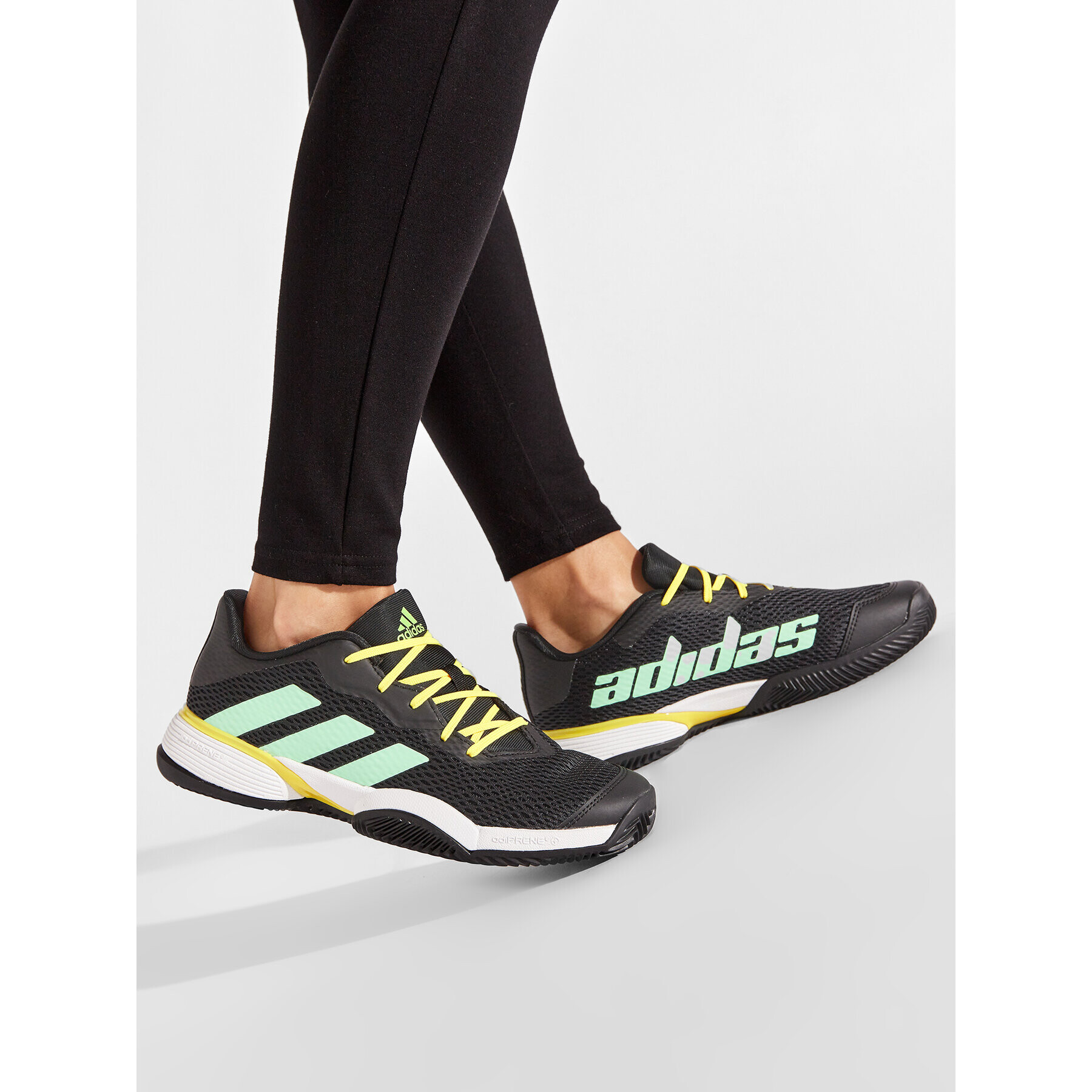 adidas Обувки Barricade K Clay HR1028 Черен - Pepit.bg
