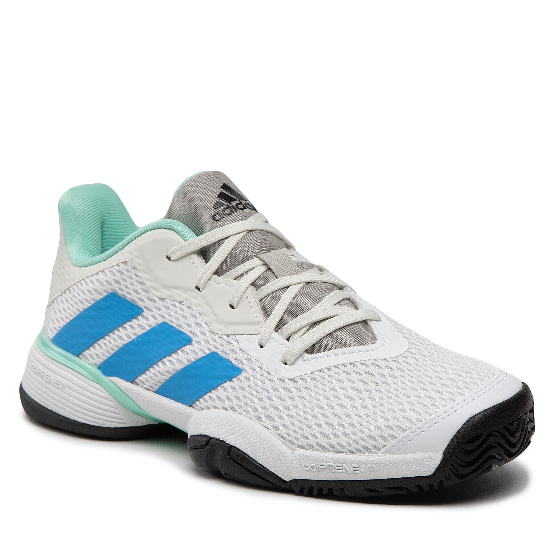 adidas Обувки Barricade K GY4017 Бял - Pepit.bg