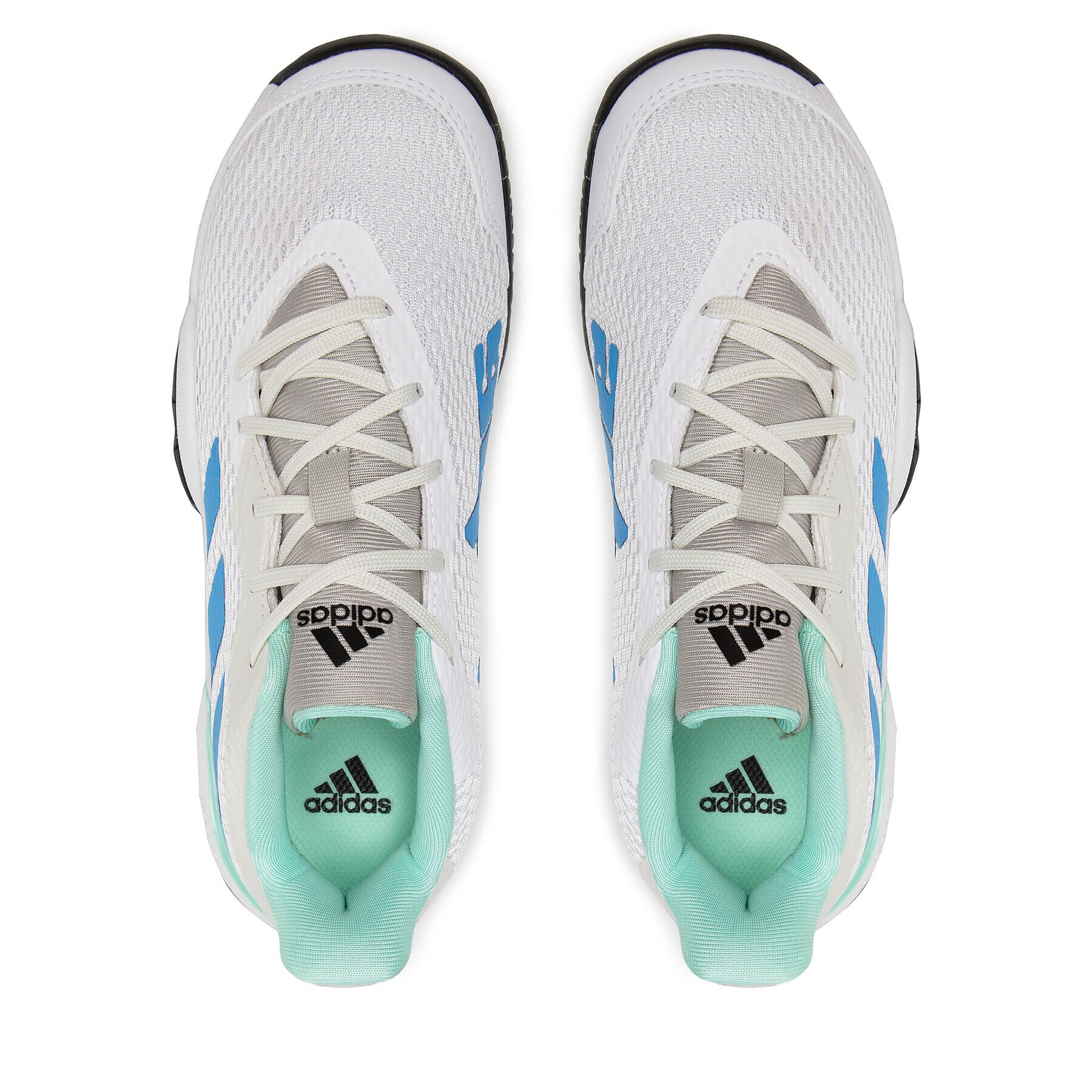 adidas Обувки Barricade K GY4017 Бял - Pepit.bg