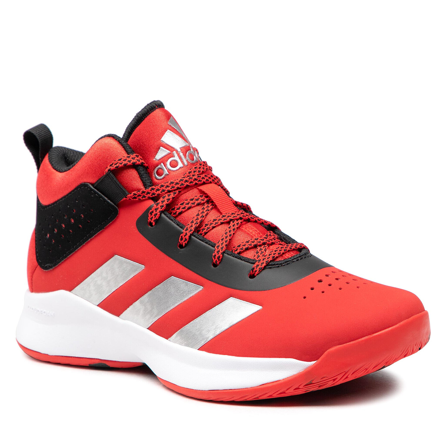 adidas Обувки Cross Em Up 5 K Wide GX4791 Червен - Pepit.bg