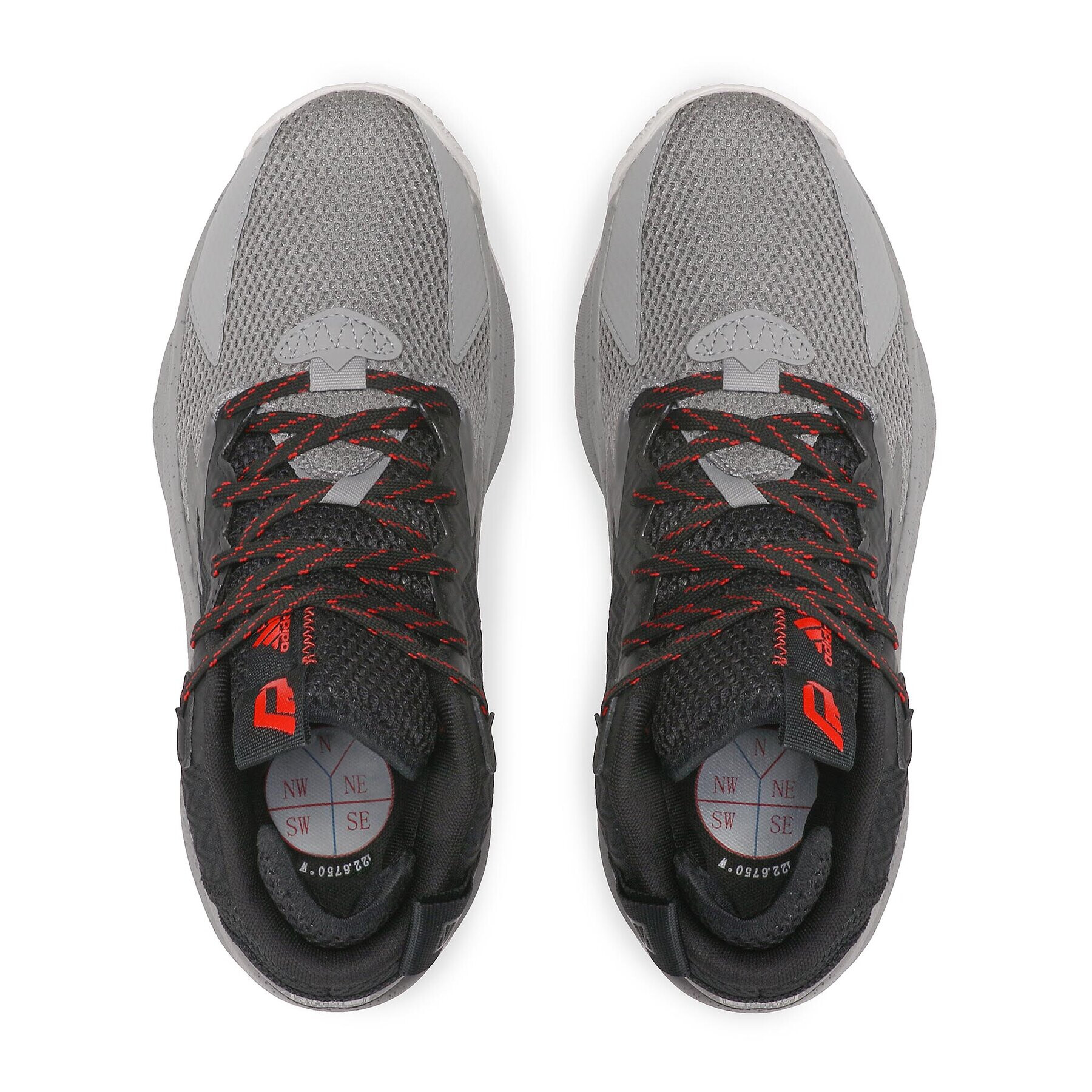 adidas Обувки Dame 8 HR1558 Сив - Pepit.bg