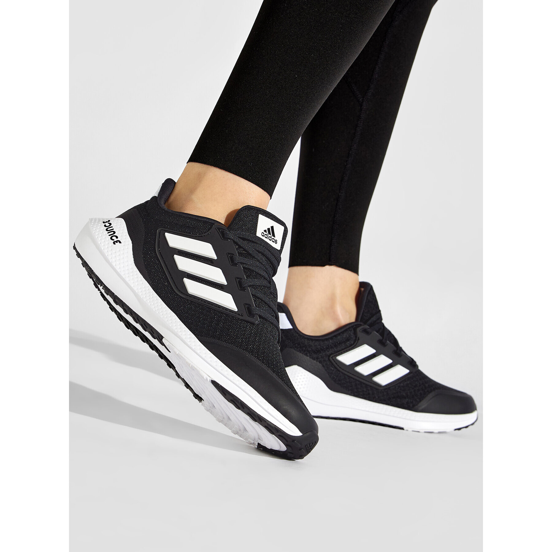 adidas Обувки Eq21 Run 2.0 J GY4354 Черен - Pepit.bg