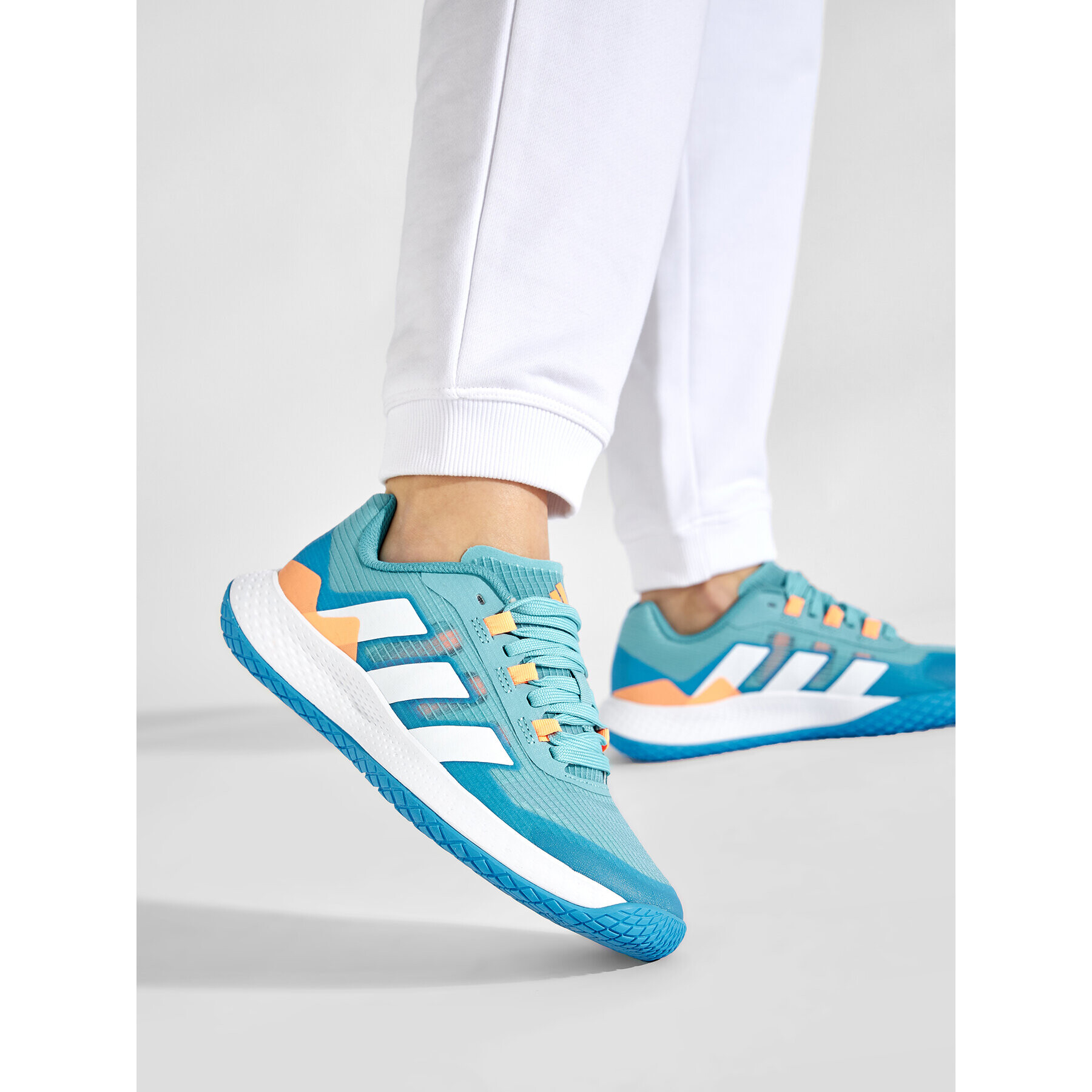adidas Обувки Forcebounce 2.0 W GX1257 Син - Pepit.bg