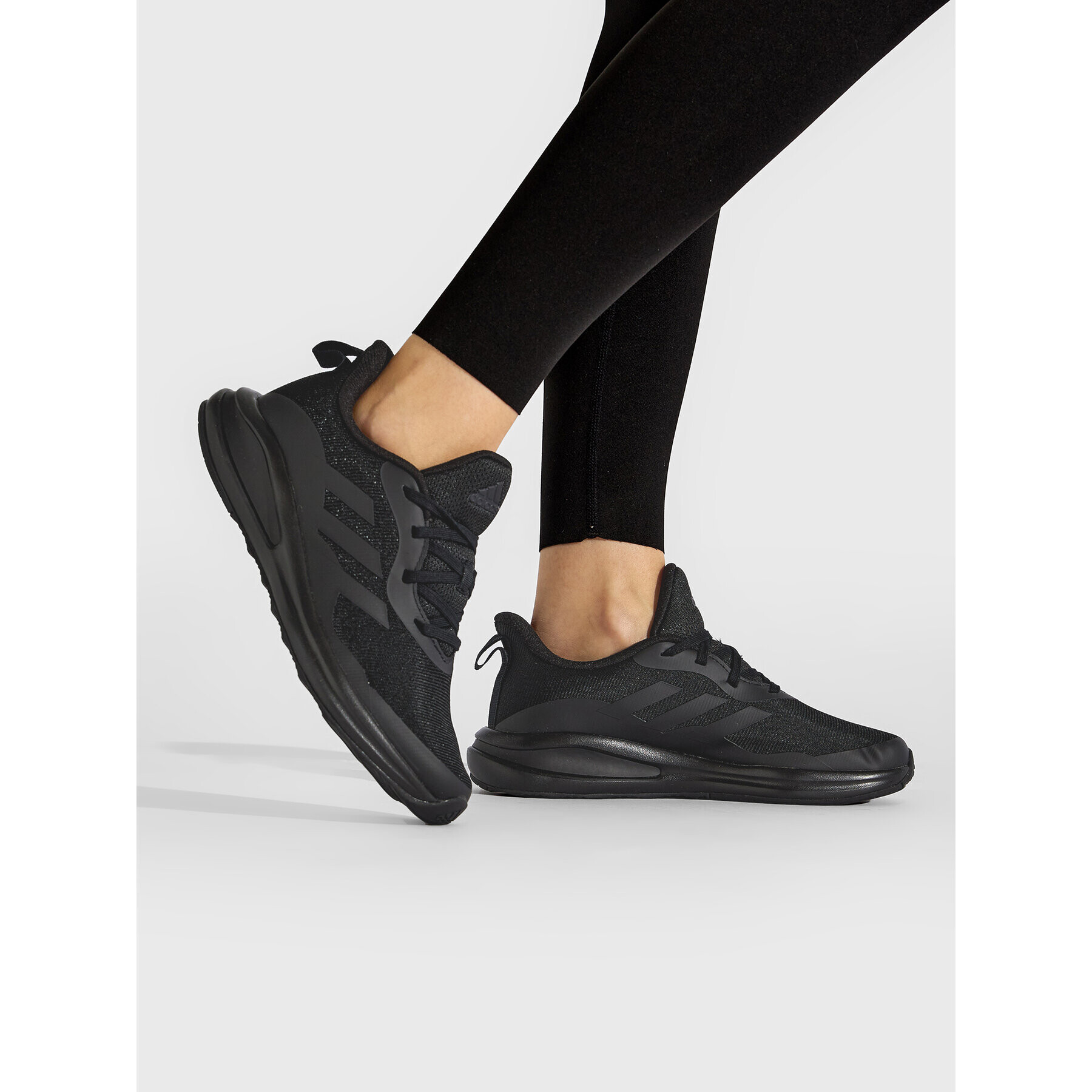 adidas Обувки Forta Run K GZ4416 Черен - Pepit.bg
