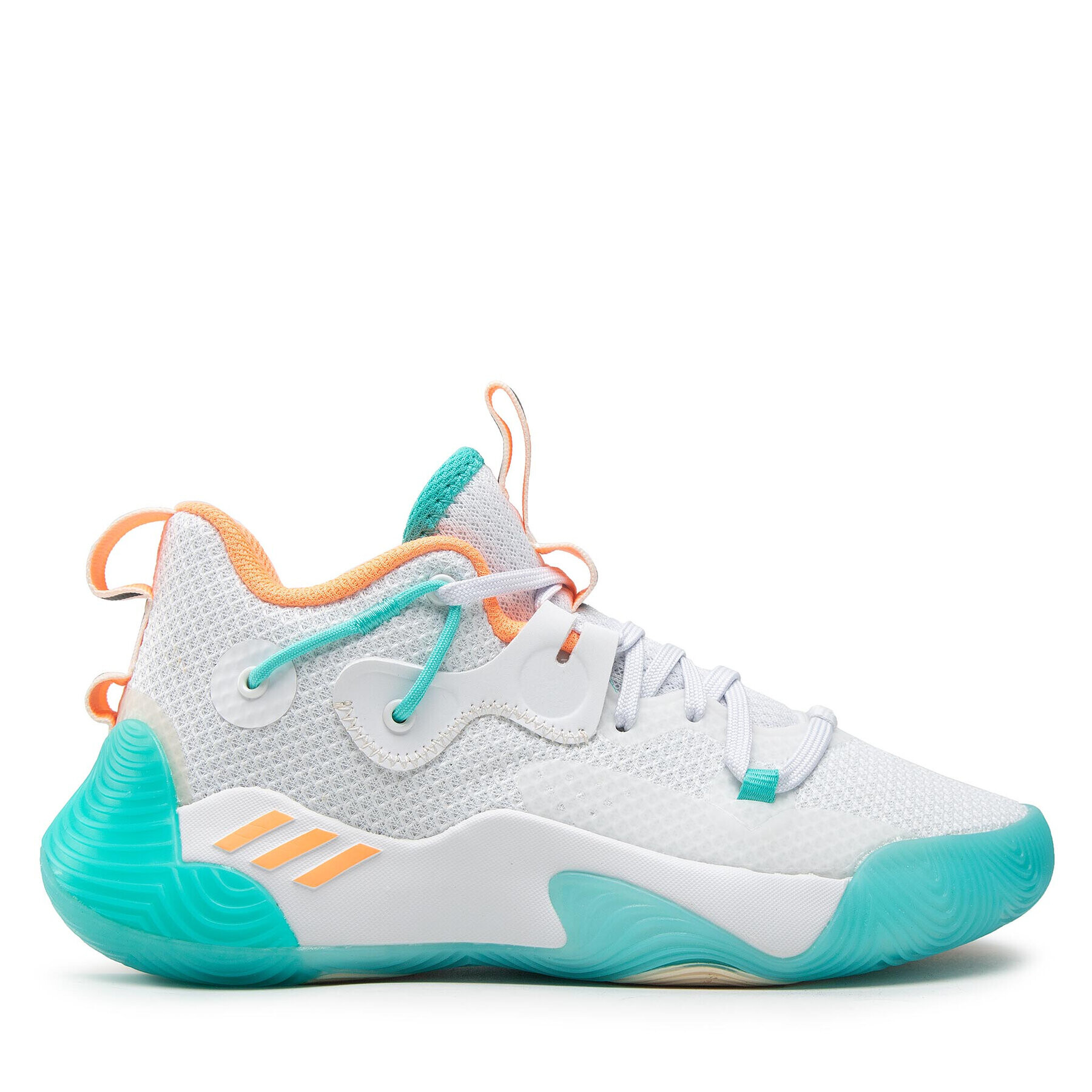 adidas Обувки Harden Stepback 3 J GW6575 Бял - Pepit.bg