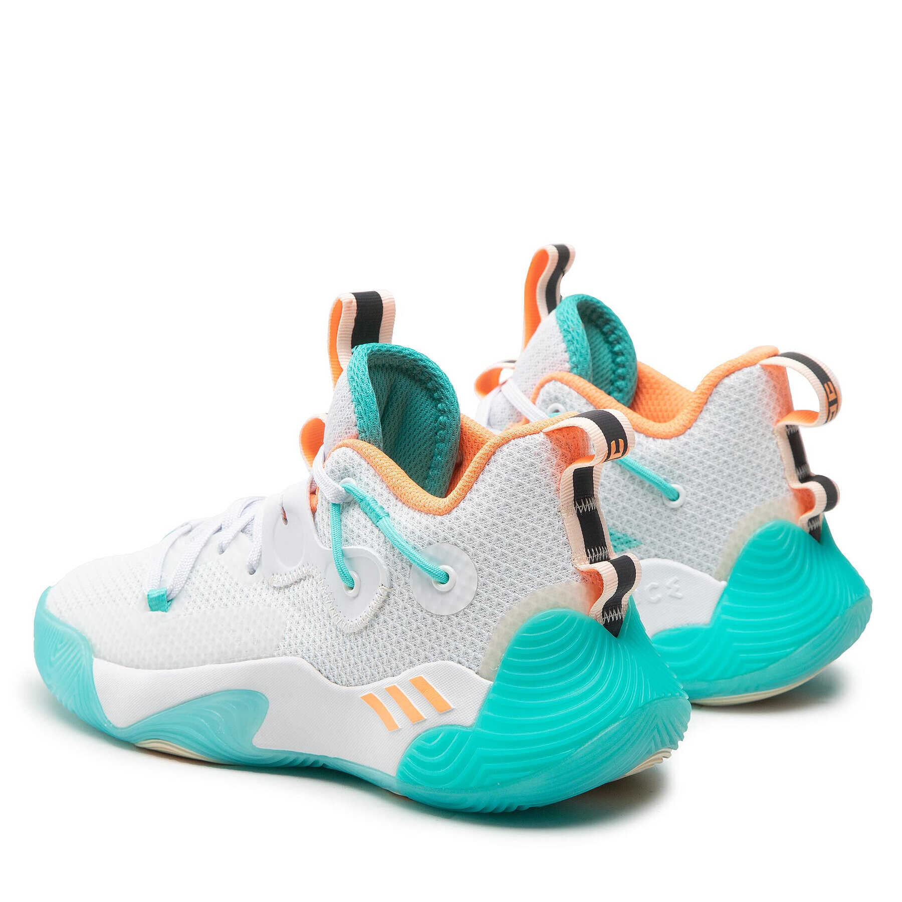 adidas Обувки Harden Stepback 3 J GW6575 Бял - Pepit.bg