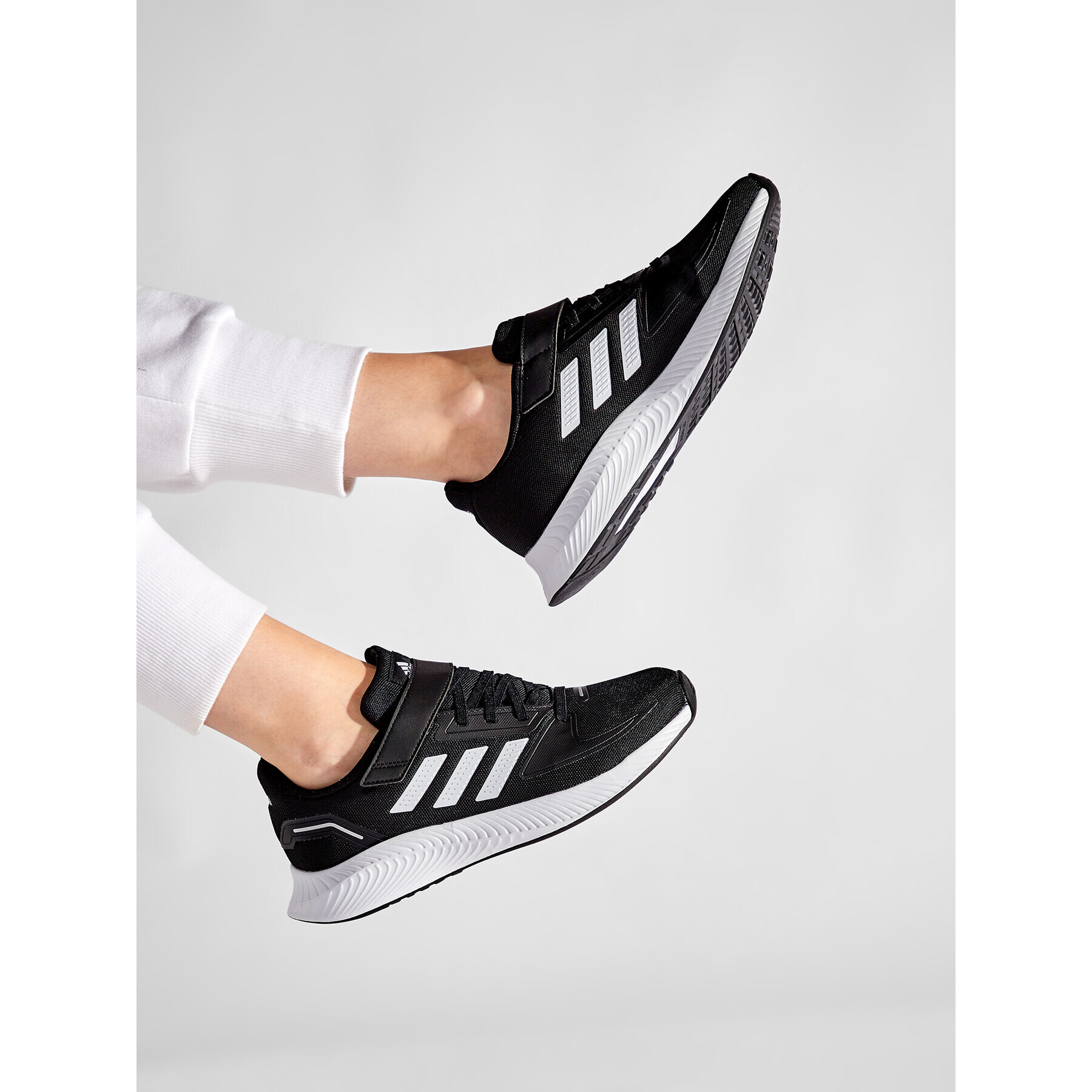 adidas Обувки Runfalcon 2.0 El K GX3530 Черен - Pepit.bg