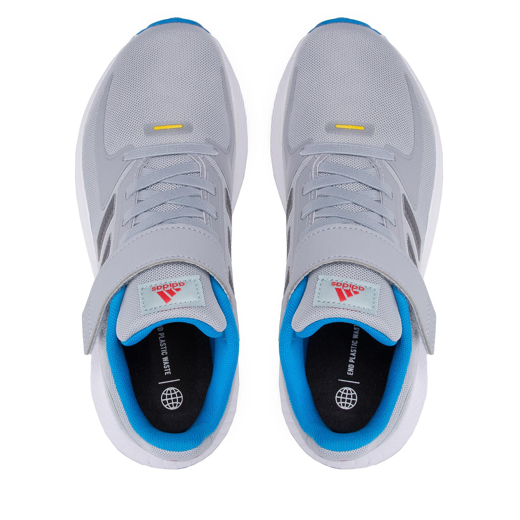 adidas Обувки Runfalcon 2.0 El K HR1395 Сив - Pepit.bg
