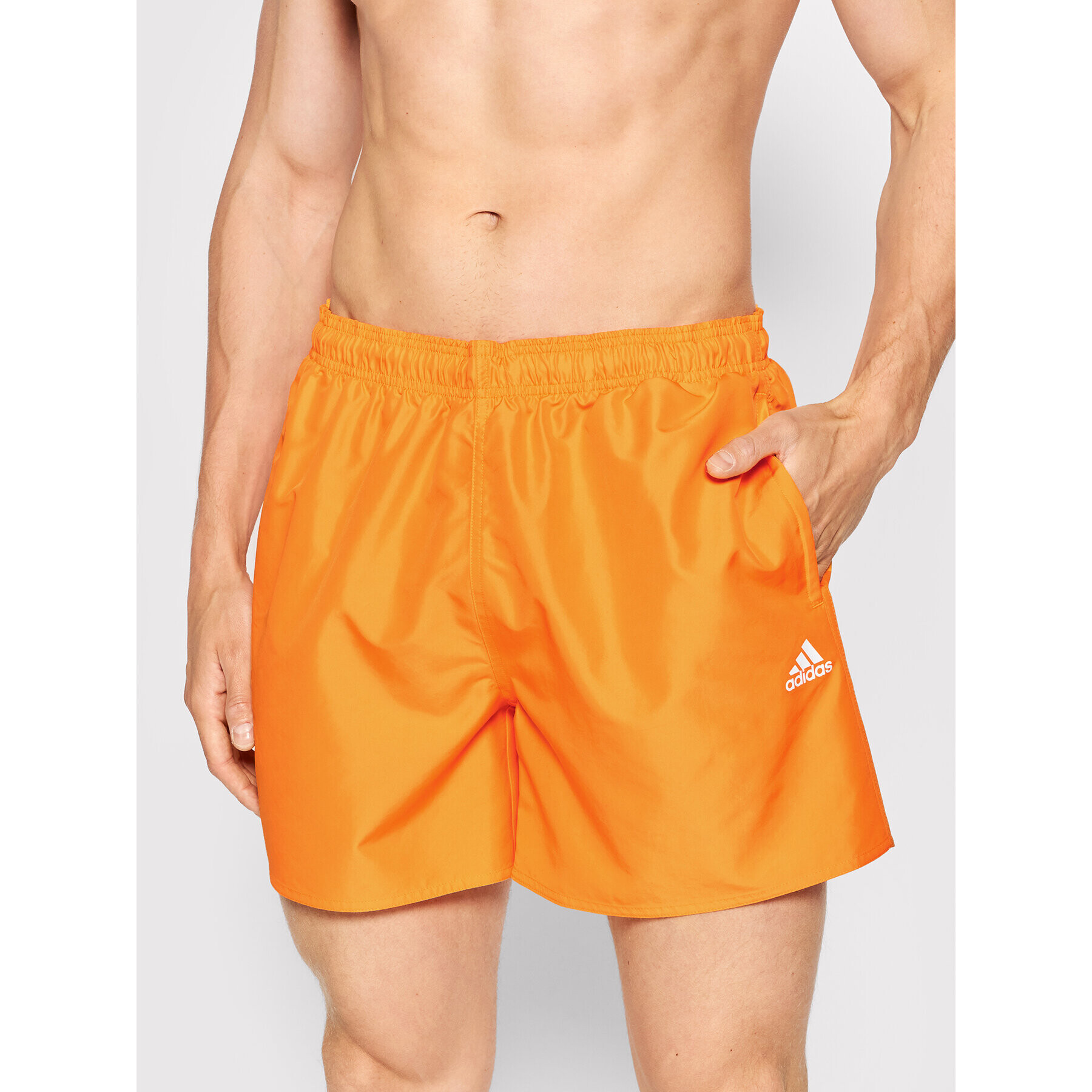 adidas Плувни шорти Solid Swim HA0375 Оранжев Regular Fit - Pepit.bg