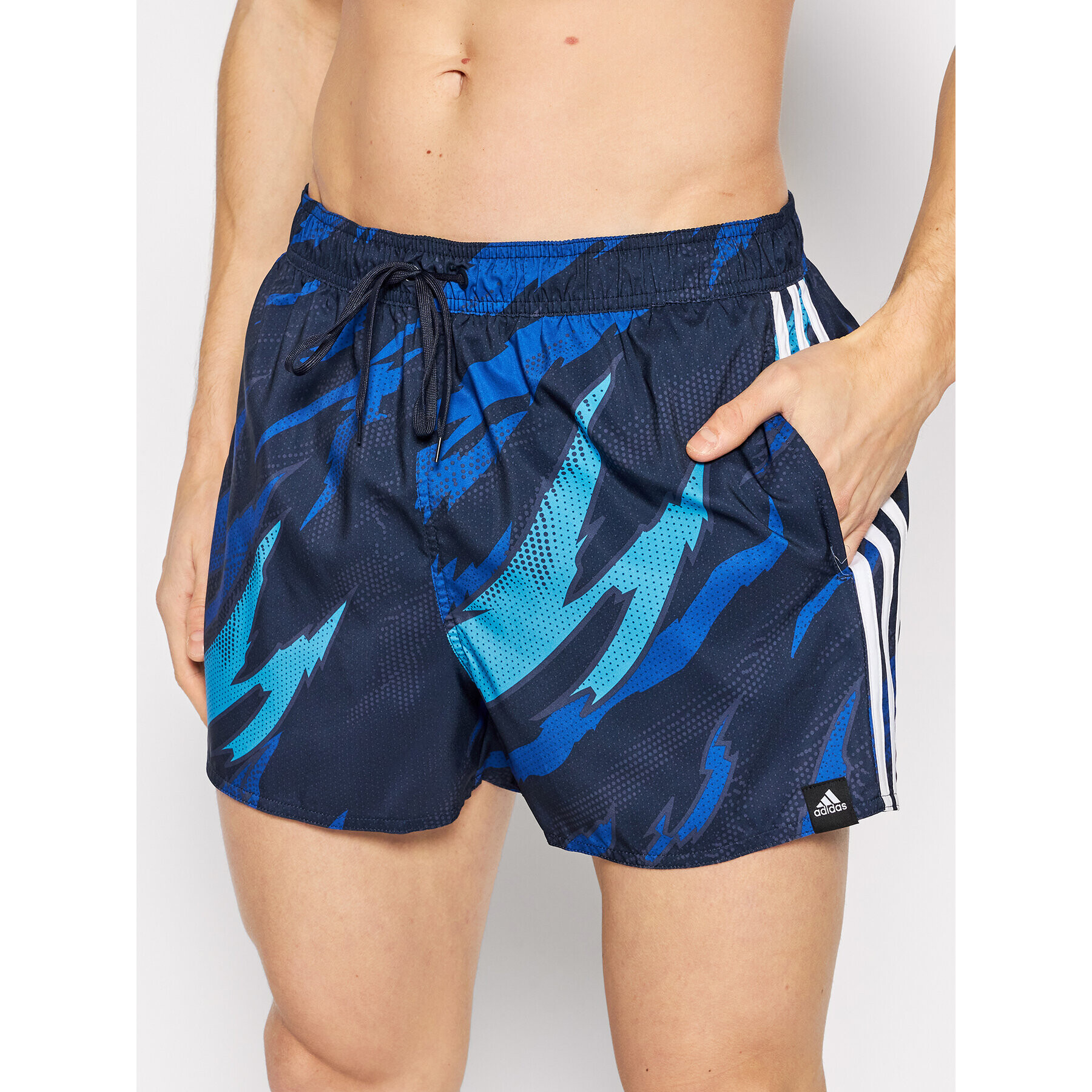 adidas Плувни шорти Very Length Graphic HA1368 Тъмносин Regular Fit - Pepit.bg