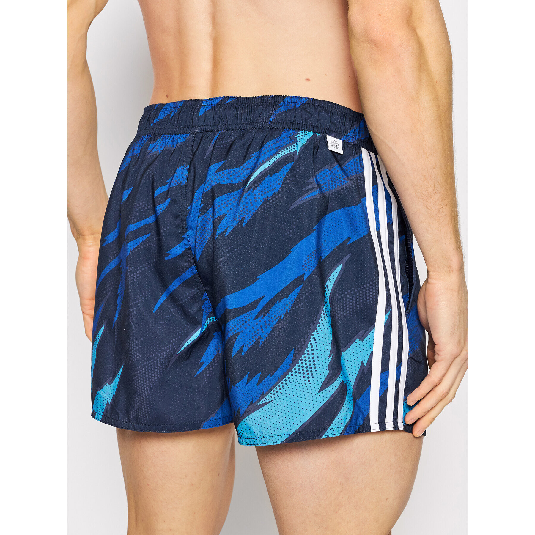 adidas Плувни шорти Very Length Graphic HA1368 Тъмносин Regular Fit - Pepit.bg