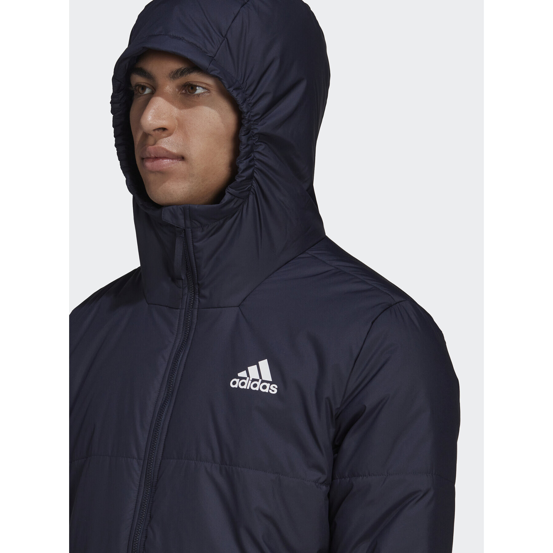 adidas Пухено яке Bsc 3-Stripes HG6270 Тъмносин Standard Fit - Pepit.bg