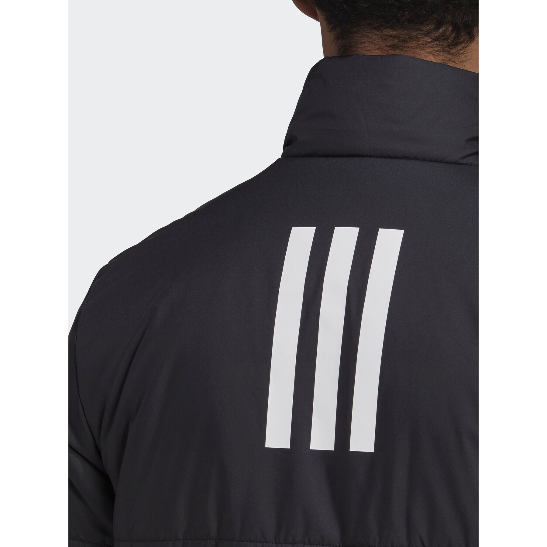 adidas Пухено яке Bsc 3-Stripes HG8758 Черен Regular Fit - Pepit.bg