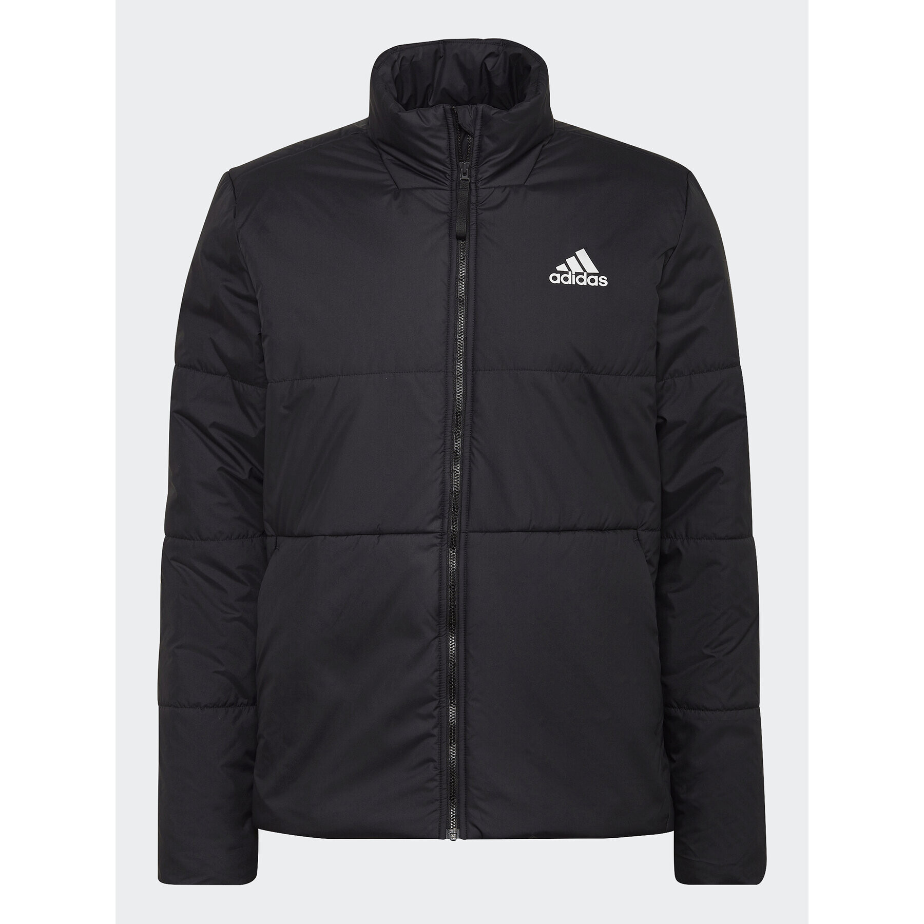 adidas Пухено яке Bsc 3-Stripes HG8758 Черен Regular Fit - Pepit.bg