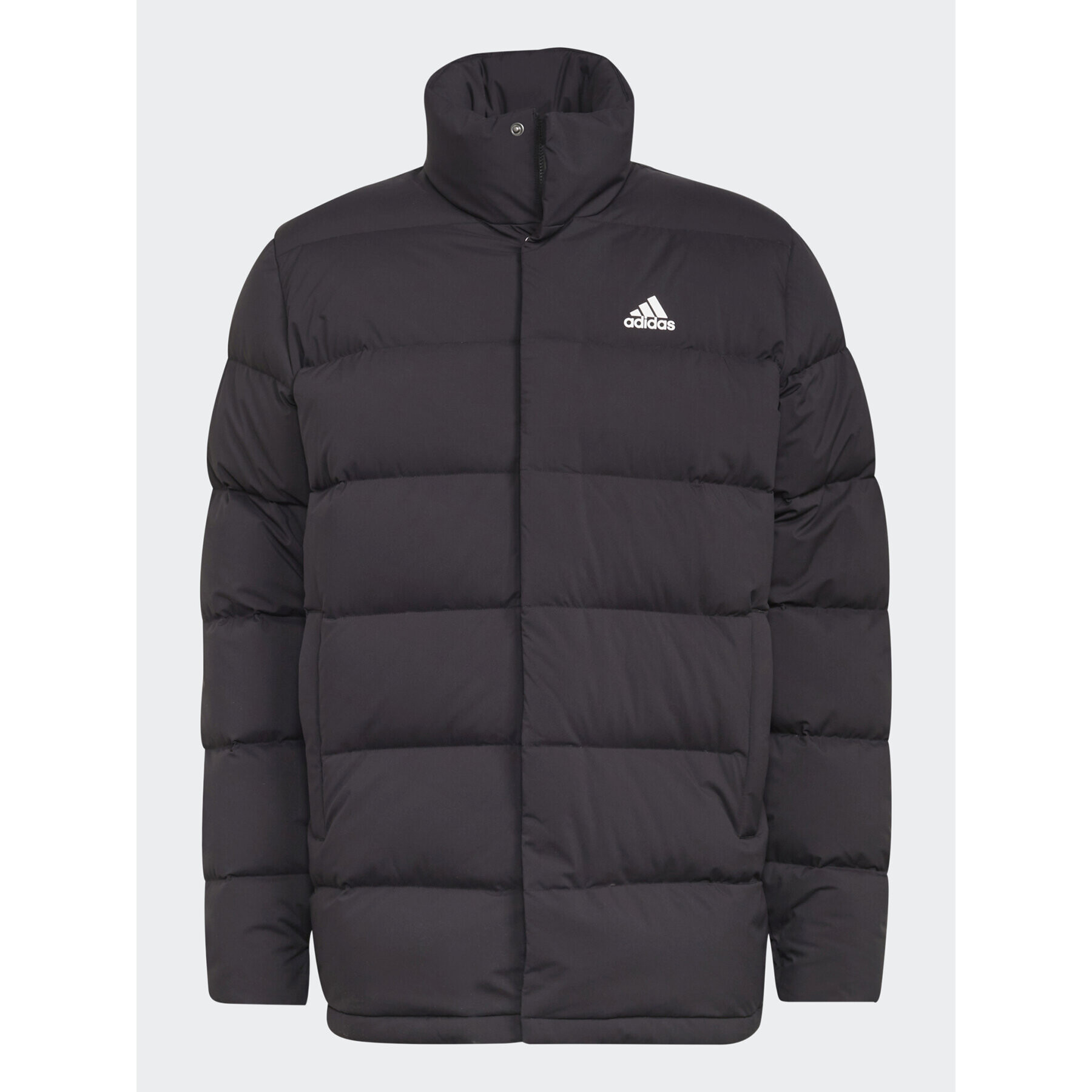 adidas Пухено яке Helionic HG8700 Черен Regular Fit - Pepit.bg