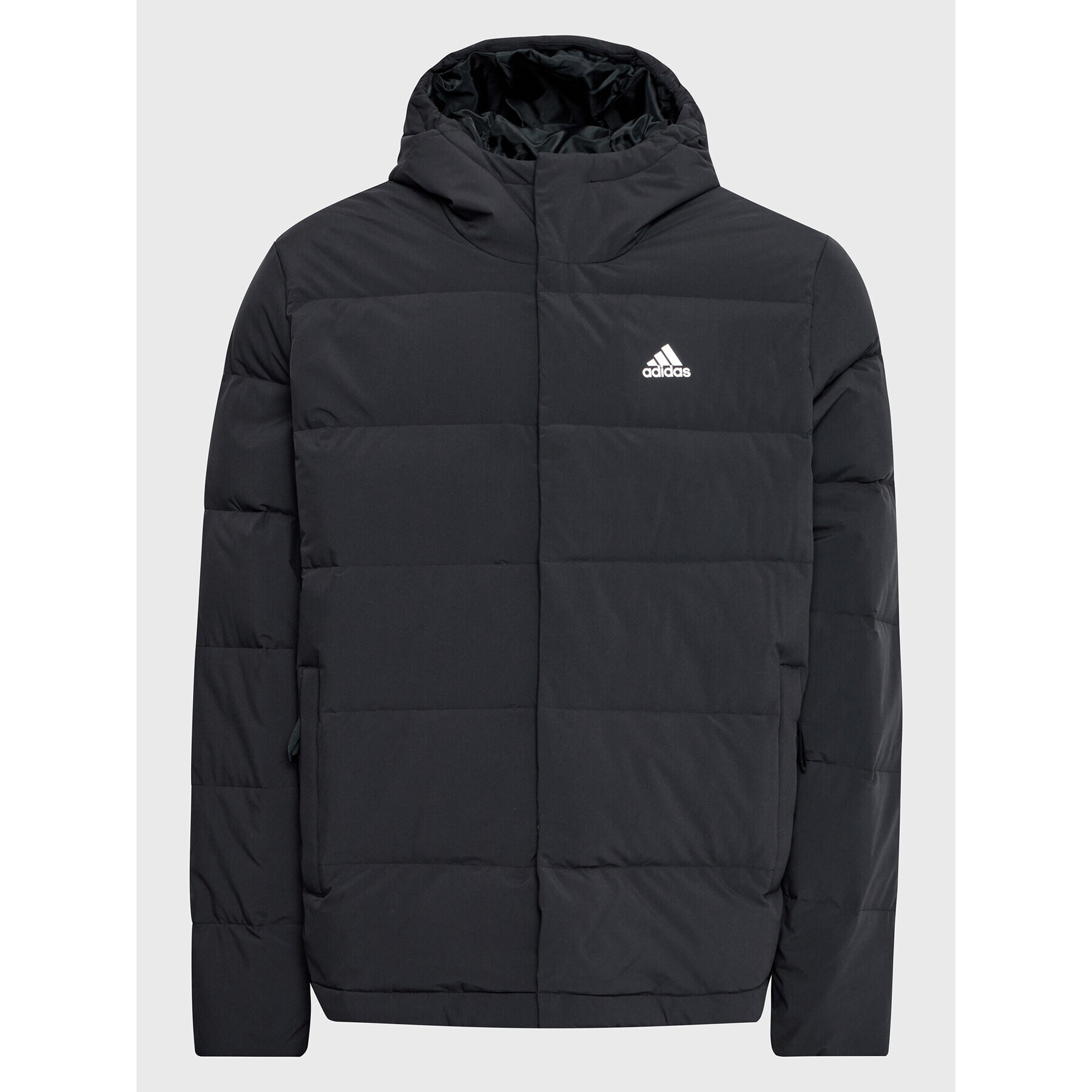 adidas Пухено яке Helionic HG8751 Черен Regular Fit - Pepit.bg