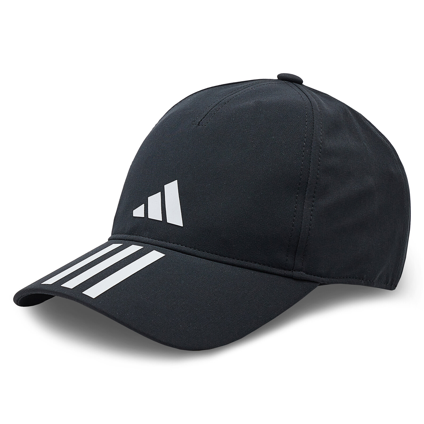adidas Шапка с козирка 3-Stripes AEROREADY Running Training Baseball Cap IC6520 Черен - Pepit.bg