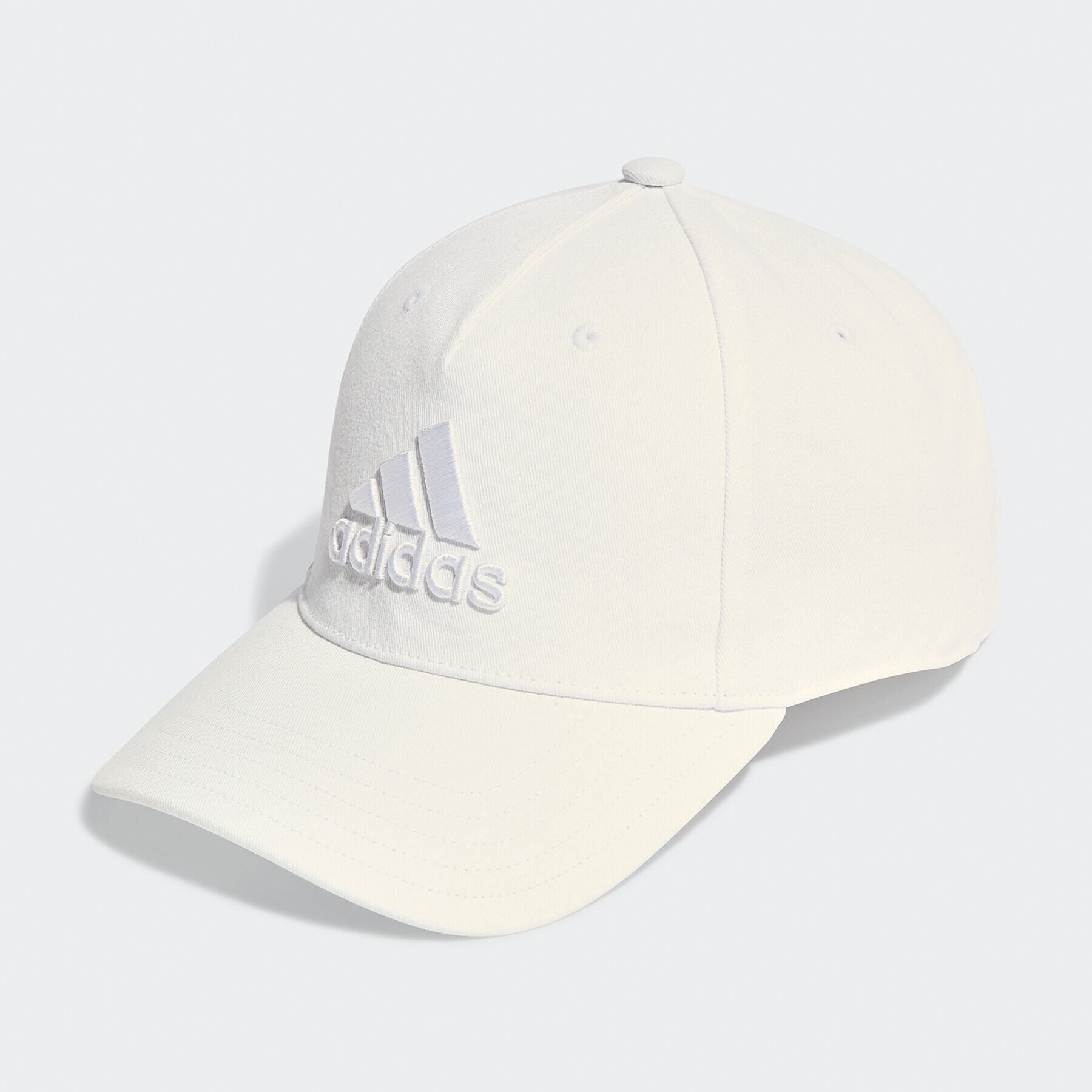 adidas Шапка с козирка Big Tonal Logo Baseball Cap HT2030 Бял - Pepit.bg