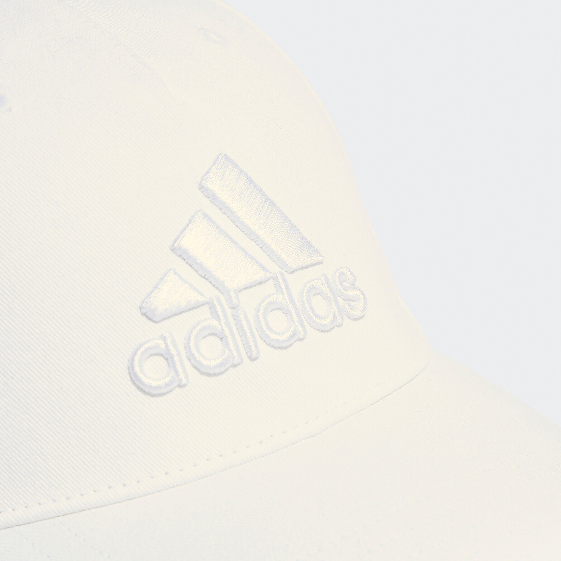 adidas Шапка с козирка Big Tonal Logo Baseball Cap HT2030 Бял - Pepit.bg