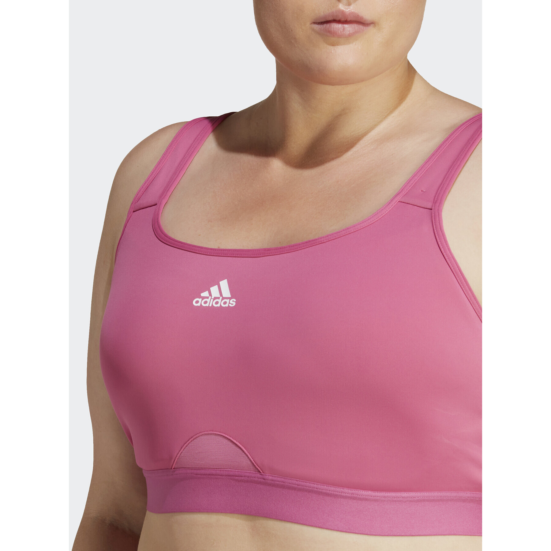 adidas Спортен сутиен TLRD Move Training High-Support Bra (Plus Size) HS2971 Розов - Pepit.bg