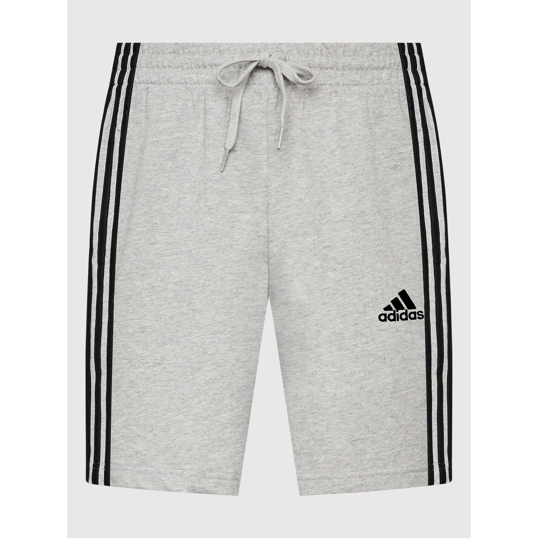 adidas Спортни шорти Aeroready Essentials 3-Stripes GK9990 Сив Regular Fit - Pepit.bg