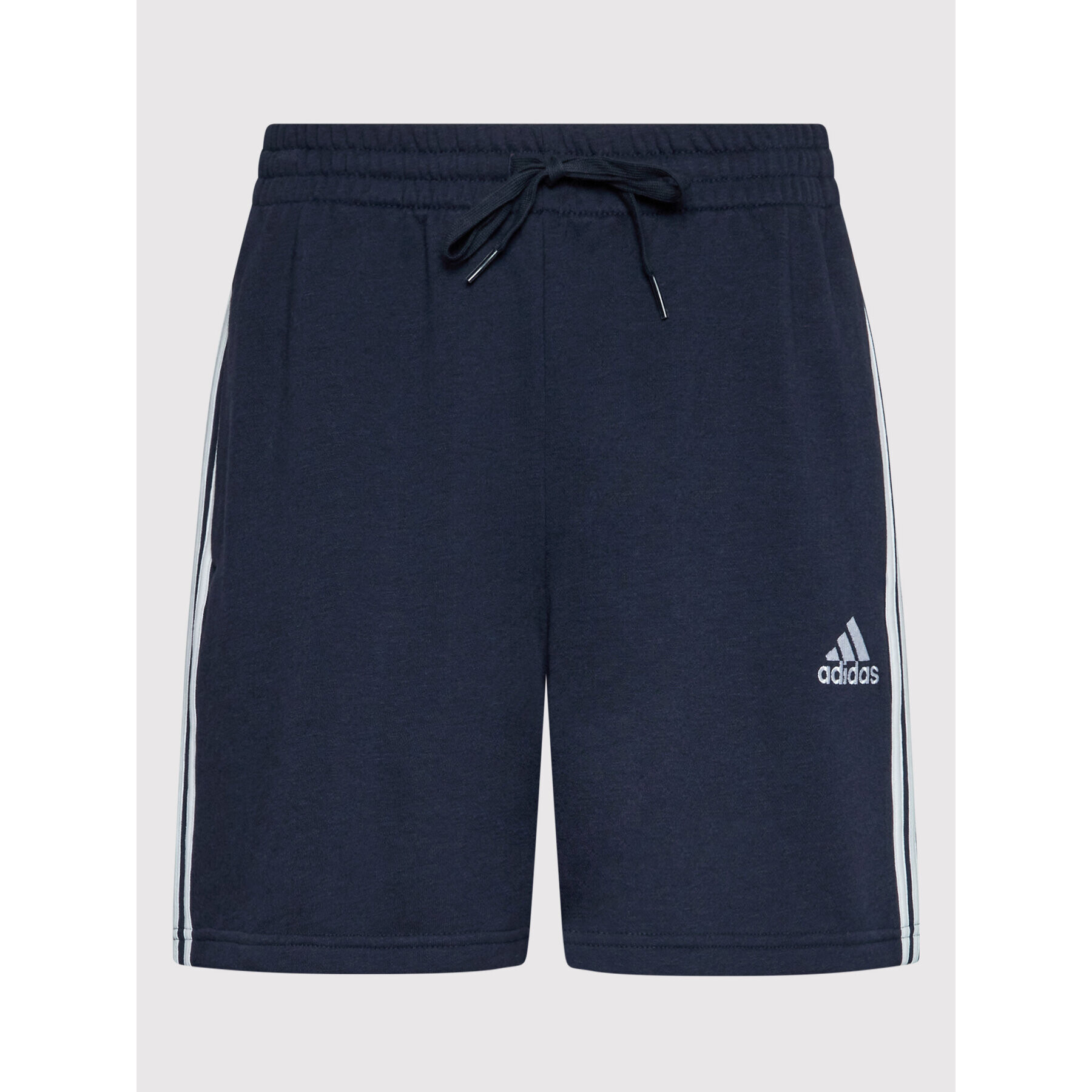 adidas Performance Спортни шорти Essentials French Terry 3-Stripes GK9598 Тъмносин Regular Fit - Pepit.bg