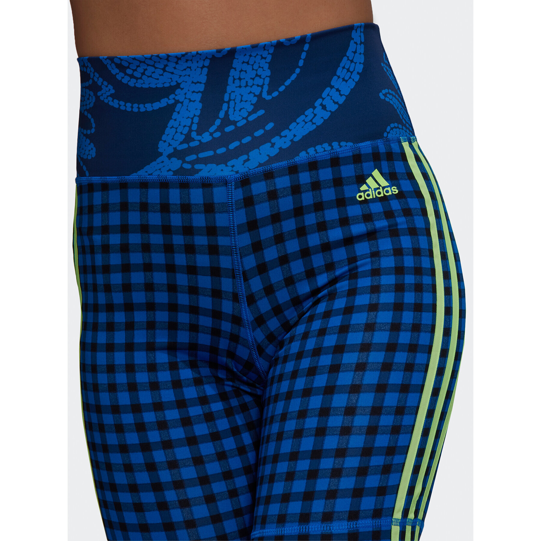 adidas Спортни шорти FARM Rio Bike HI5220 Син Tight Fit - Pepit.bg