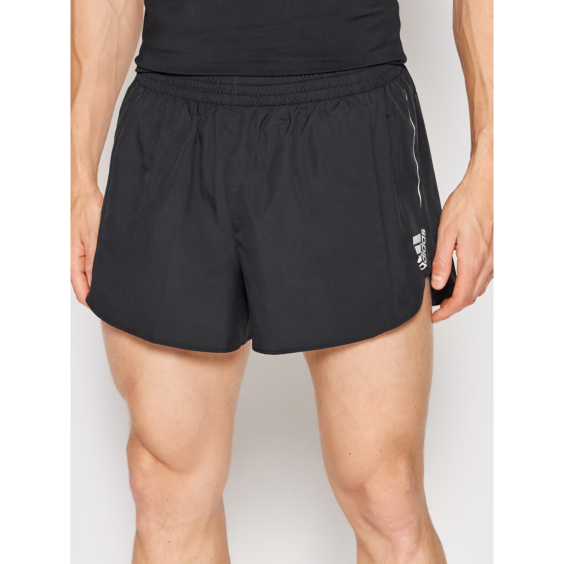adidas Спортни шорти Own The Run Split H58594 Черен Regular Fit - Pepit.bg