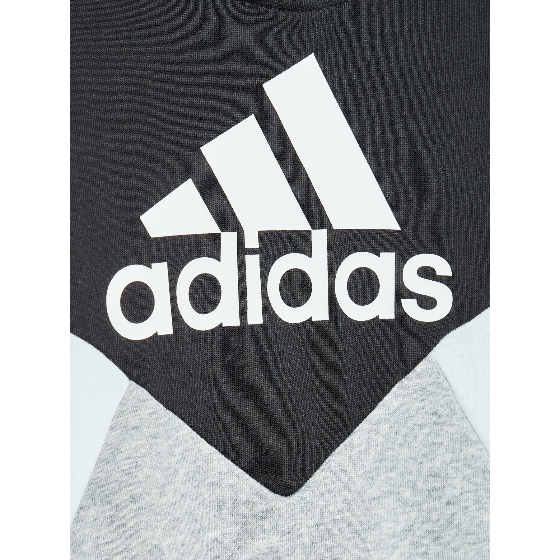 adidas Performance Суитшърт Colorblock HA4007 Сив Regular Fit - Pepit.bg