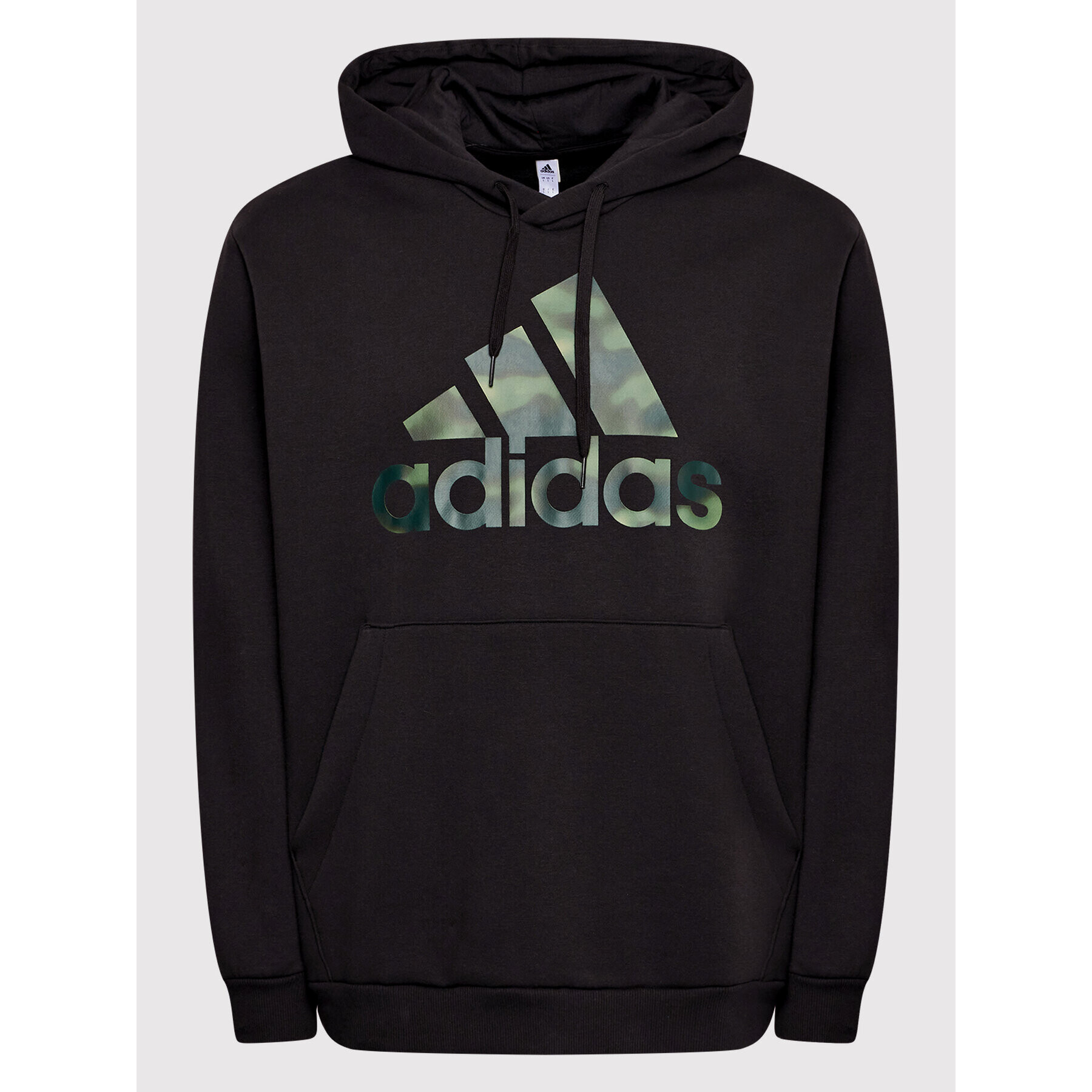 adidas Суитшърт Essentials Camo Print HL6933 Черен Loose Fit - Pepit.bg