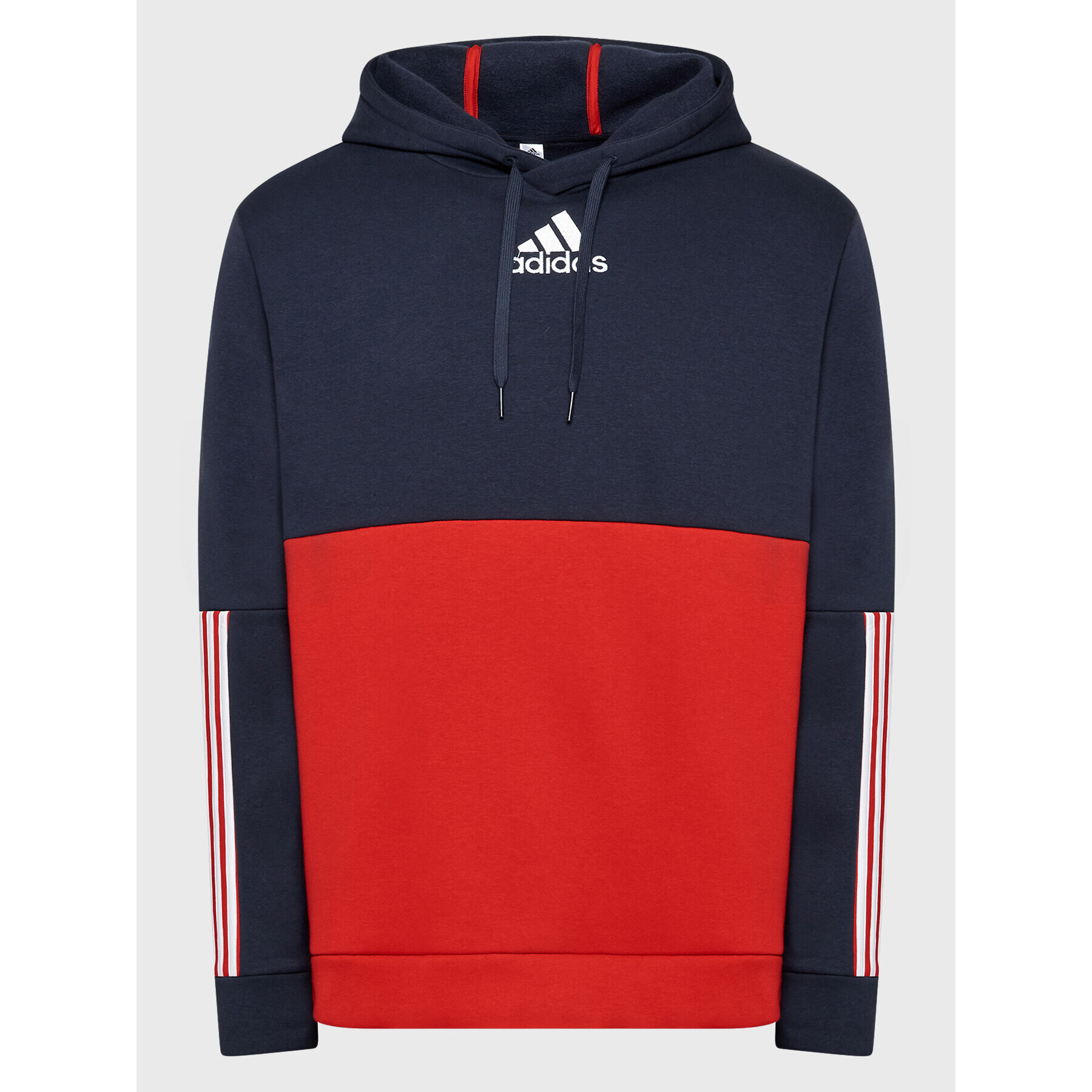 adidas Суитшърт Essentials Colorblock HL1983 Тъмносин Regular Fit - Pepit.bg